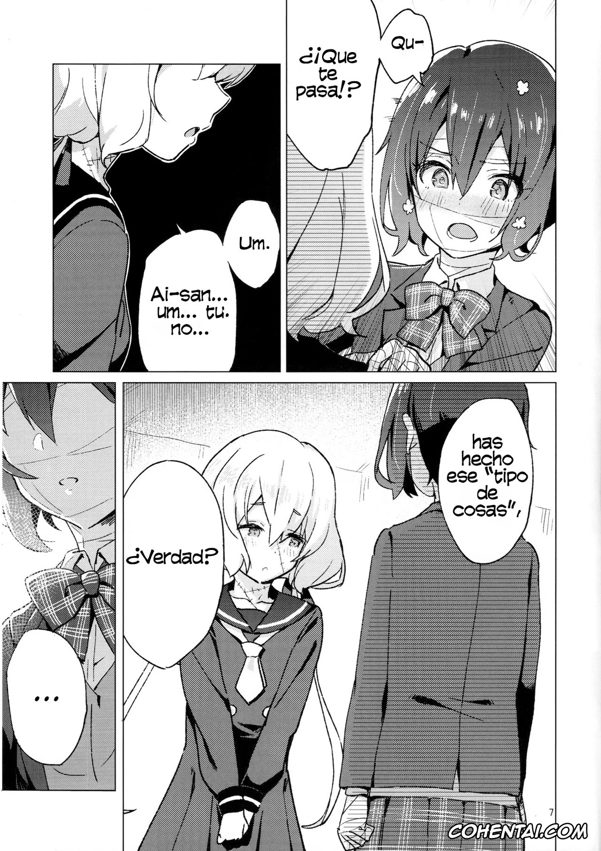 Zombie Land Saga hentai, Ai Mizuno hentai, Junko Konno hentai, Pillow Color (Zombie Land Saga), pagina 6