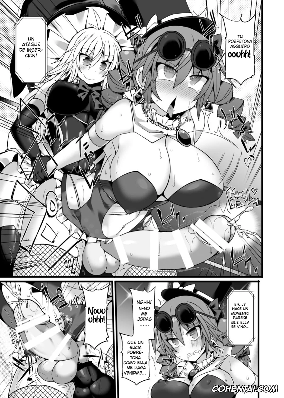 Touhou Project hentai, joon yorigami hentai, koishi komeiji hentai, Marisa Kirisame hentai, shion yorigami hentai, Gensoukyou Futanari Chinpo Wrestling Ecstasy 2 – Marisa & Koishi VS Joon & Shion (Touhou Project), pagina 18