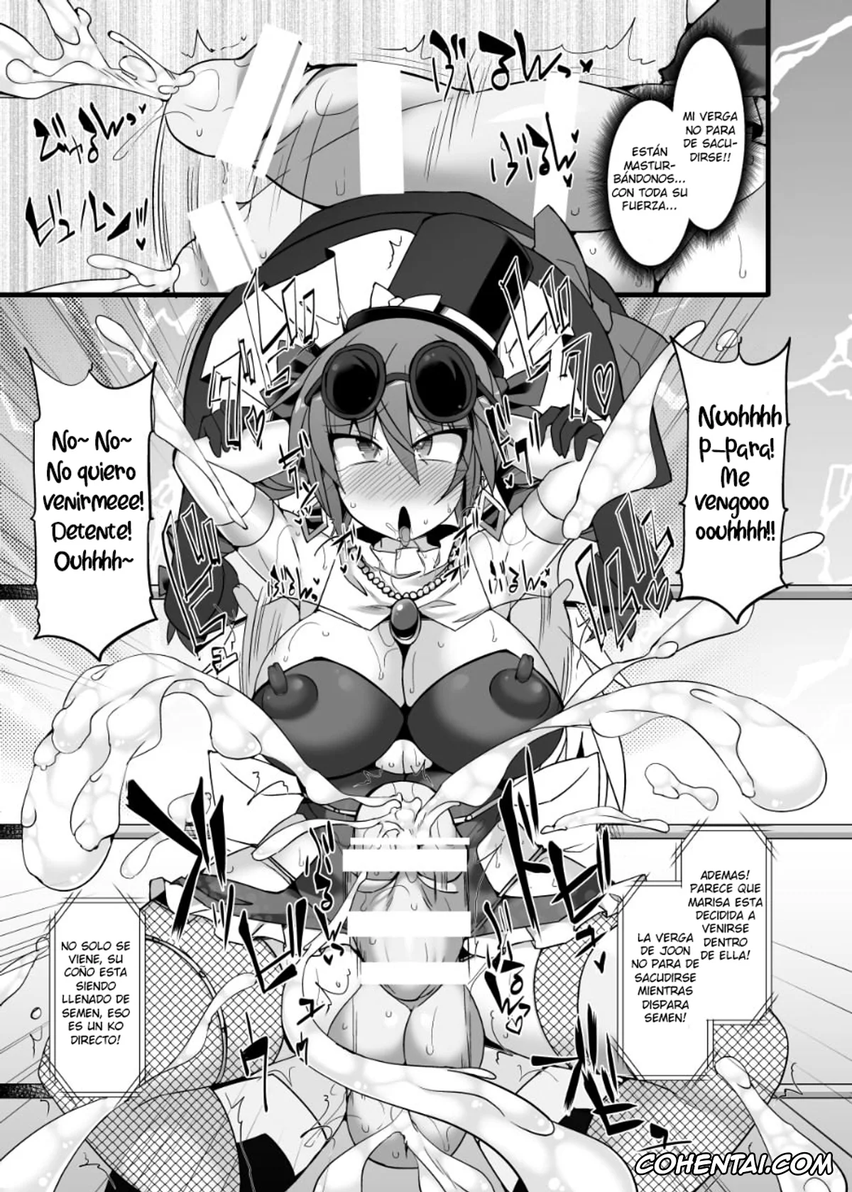 Touhou Project porno, joon yorigami porno, koishi komeiji porno, Marisa Kirisame porno, shion yorigami porno, Gensoukyou Futanari Chinpo Wrestling Ecstasy 2 – Marisa & Koishi VS Joon & Shion (Touhou Project), pagina 20