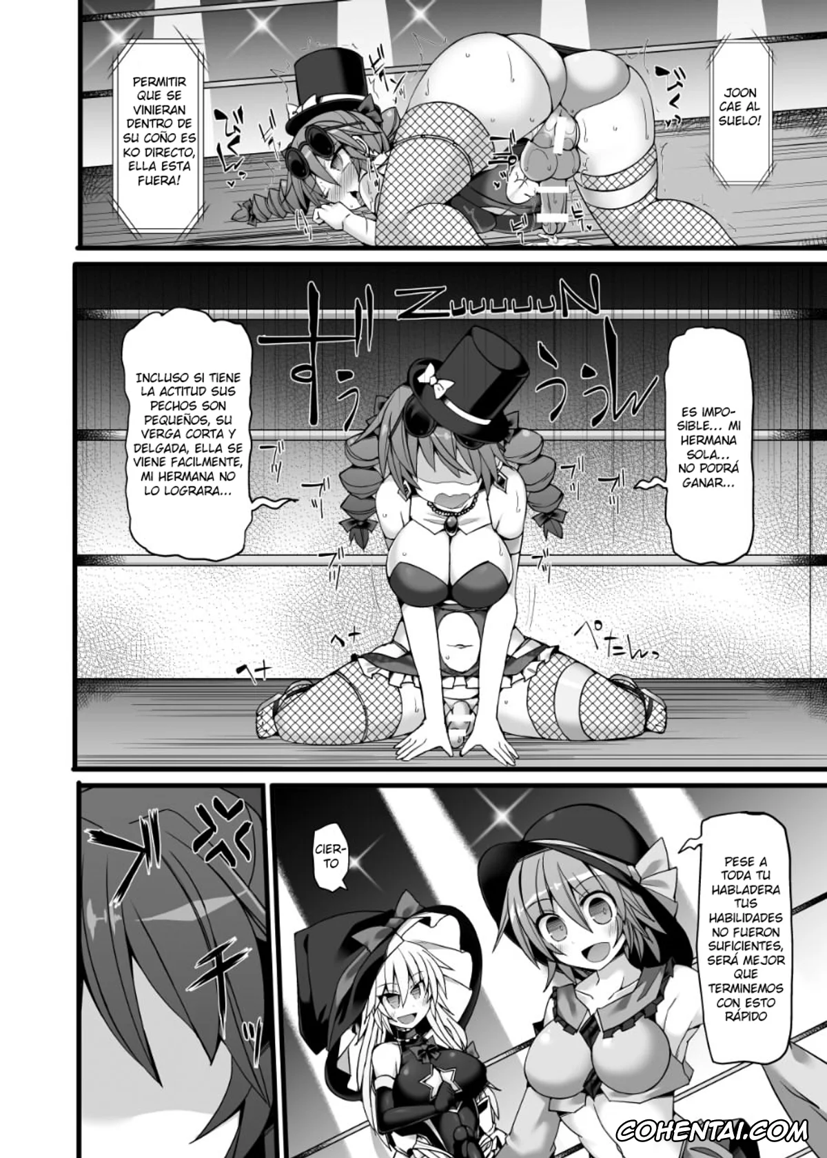 Touhou Project hentai, joon yorigami hentai, koishi komeiji hentai, Marisa Kirisame hentai, shion yorigami hentai, Gensoukyou Futanari Chinpo Wrestling Ecstasy 2 – Marisa & Koishi VS Joon & Shion (Touhou Project), pagina 21