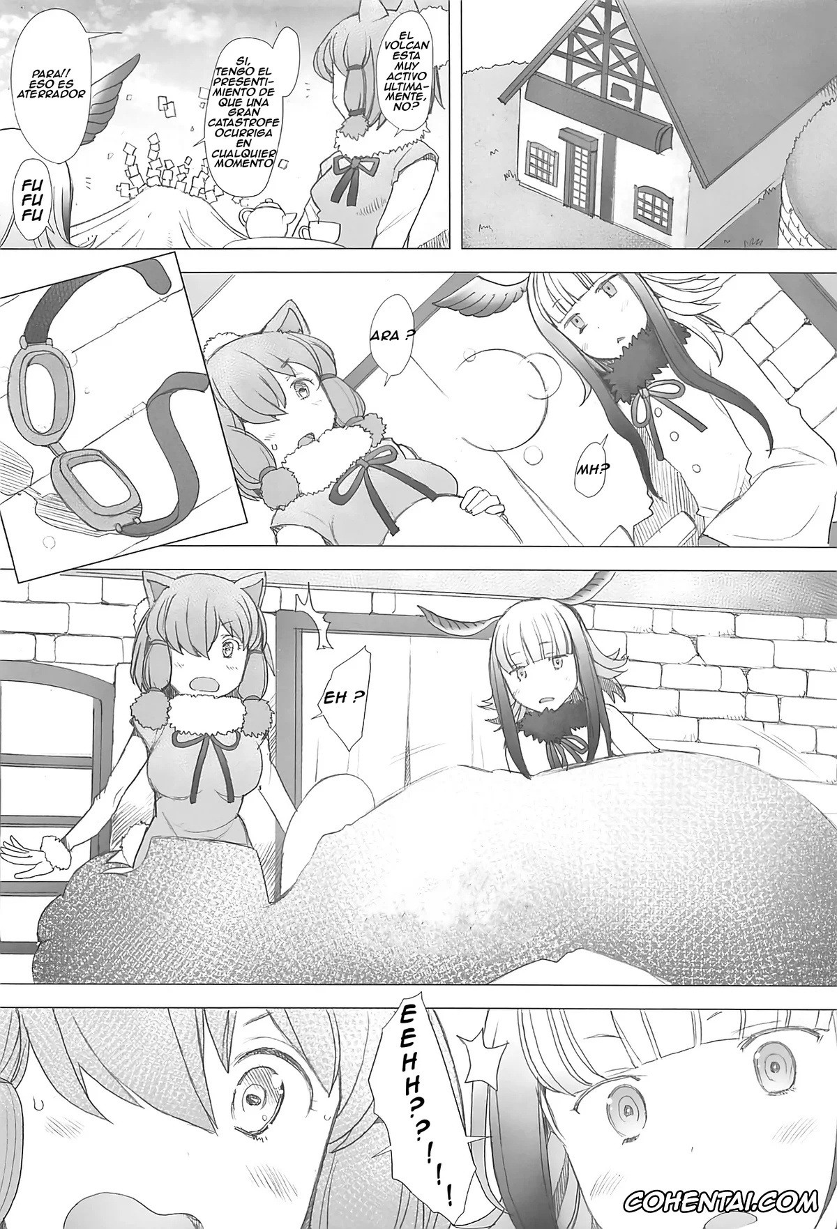 Kemono Friends hentai, Alpaca Suri hentai, Japanese Crested Ibis hentai, Kimi to Arutoki (Kemono Friends), pagina 3