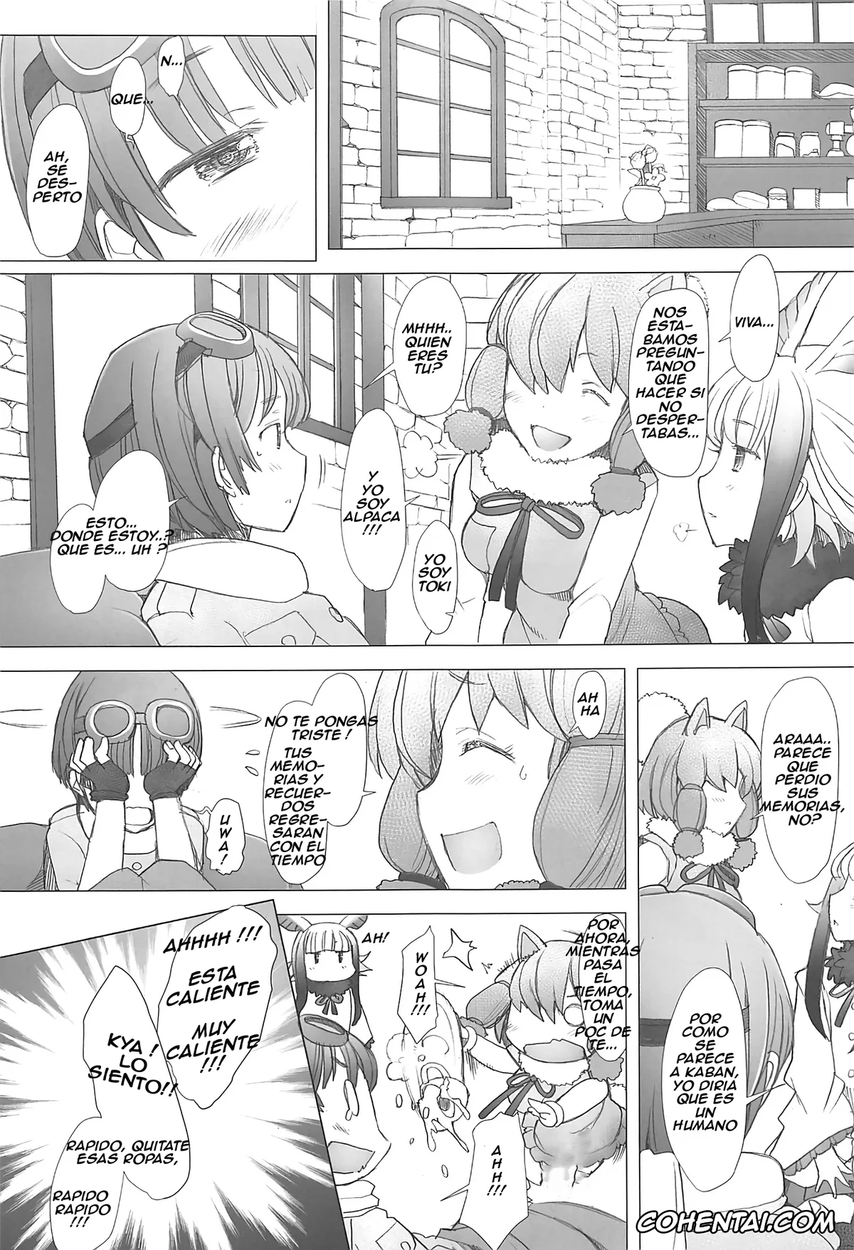 Kemono Friends xxx, Alpaca Suri xxx, Japanese Crested Ibis xxx, Kimi to Arutoki (Kemono Friends), pagina 4