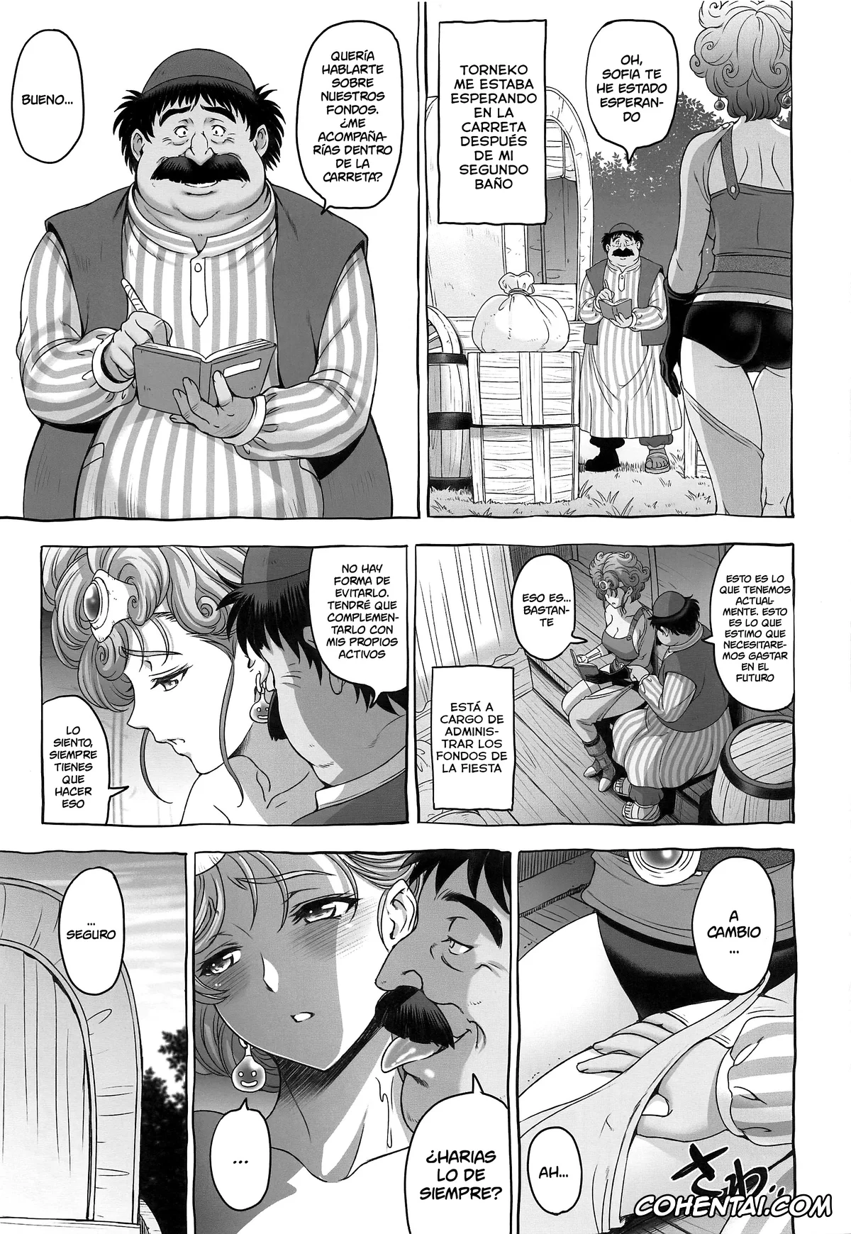 Dragon Quest porno, Maya porno, Meena porno, Sofia porno, Seishori Yuusha (Dragon Quest IV), pagina 14