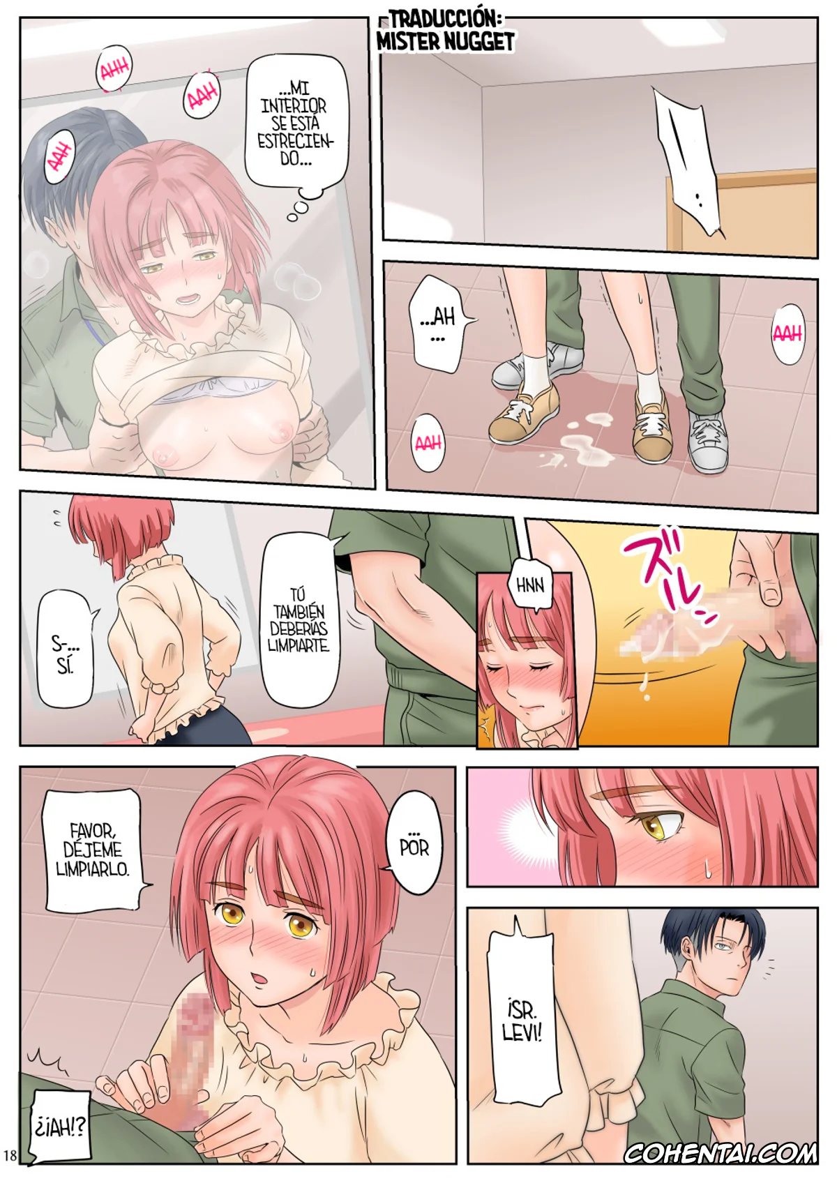 Shingeki No Kyojin | Attack On Titan xxx, Levi Ackerman xxx, Nifa xxx, Seisouin Levi to JK Nifa no R18 Manga (Shingeki no Kyojin), pagina 19