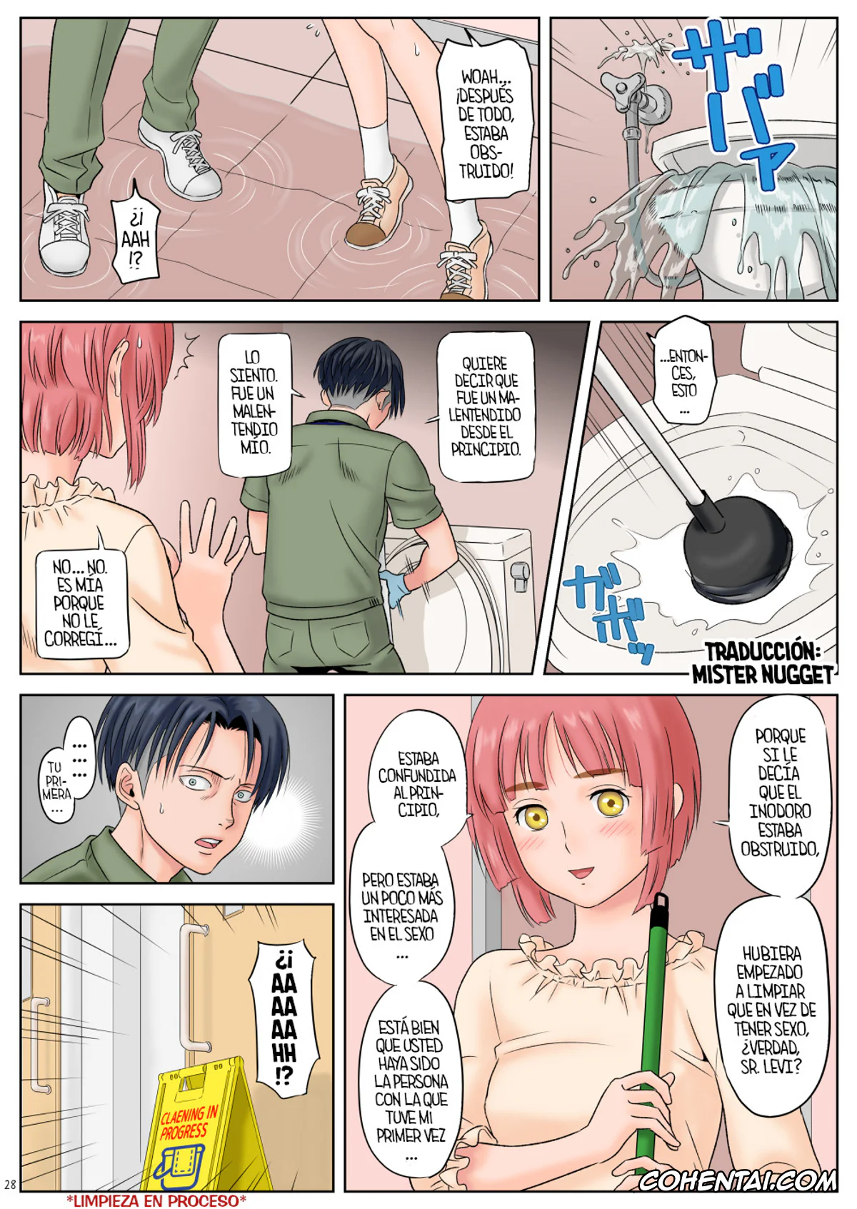 Shingeki No Kyojin | Attack On Titan porno, Levi Ackerman porno, Nifa porno, Seisouin Levi to JK Nifa no R18 Manga (Shingeki no Kyojin), pagina 29