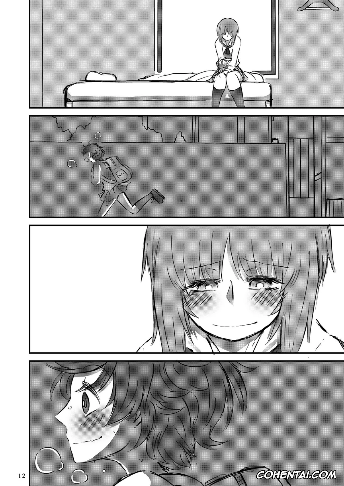 Girls und Panzer xxx, Miho Nishizumi xxx, Yukari Akiyama xxx, Taikai ni Shizumu. (Girls und Panzer), pagina 13