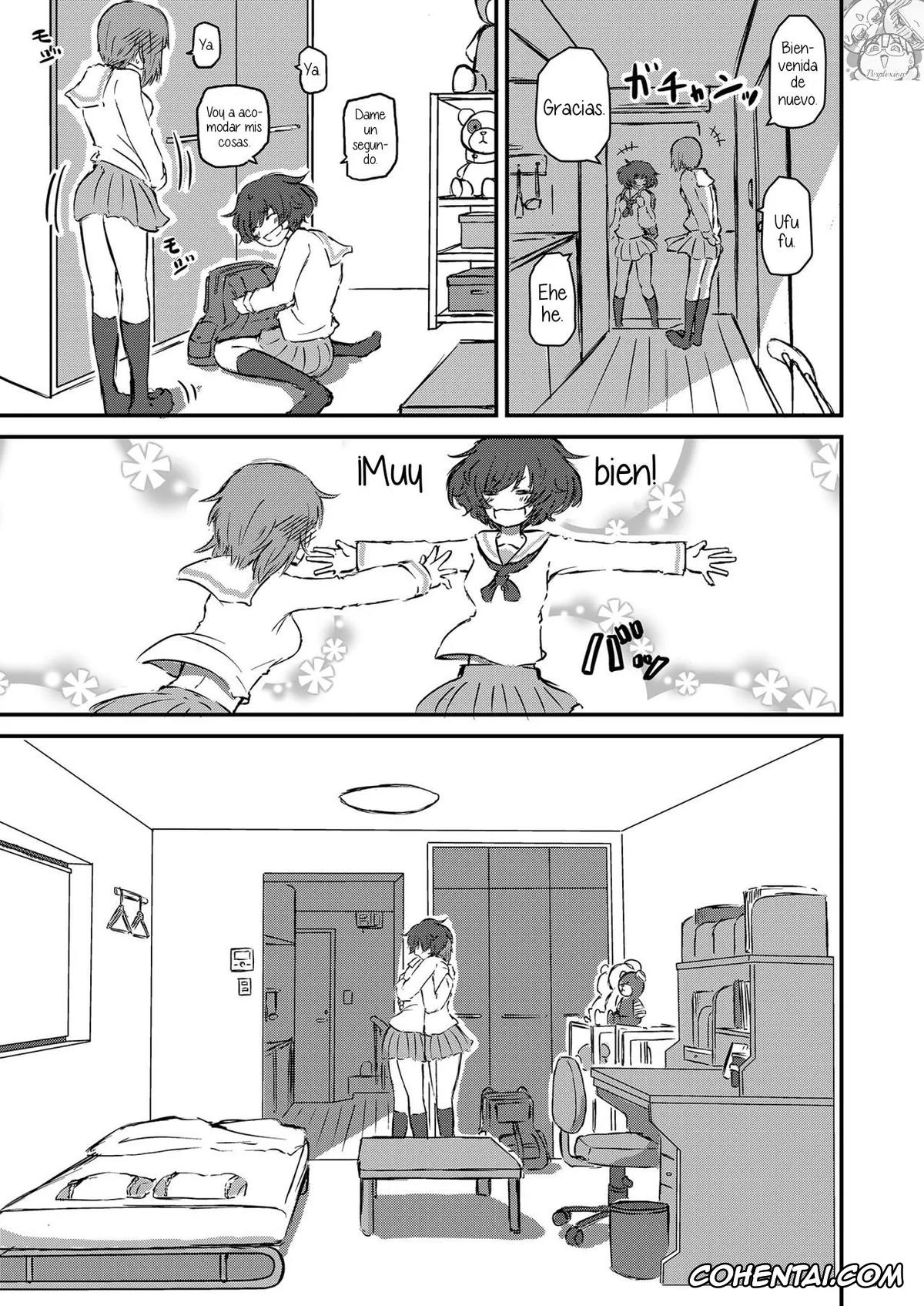 Girls und Panzer porno, Miho Nishizumi porno, Yukari Akiyama porno, Taikai ni Shizumu. (Girls und Panzer), pagina 14