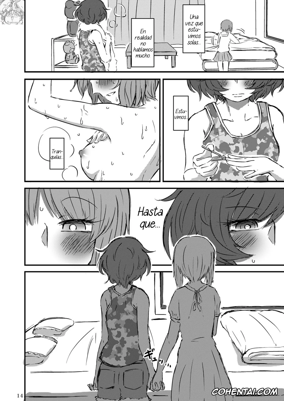 Girls und Panzer hentai, Miho Nishizumi hentai, Yukari Akiyama hentai, Taikai ni Shizumu. (Girls und Panzer), pagina 15