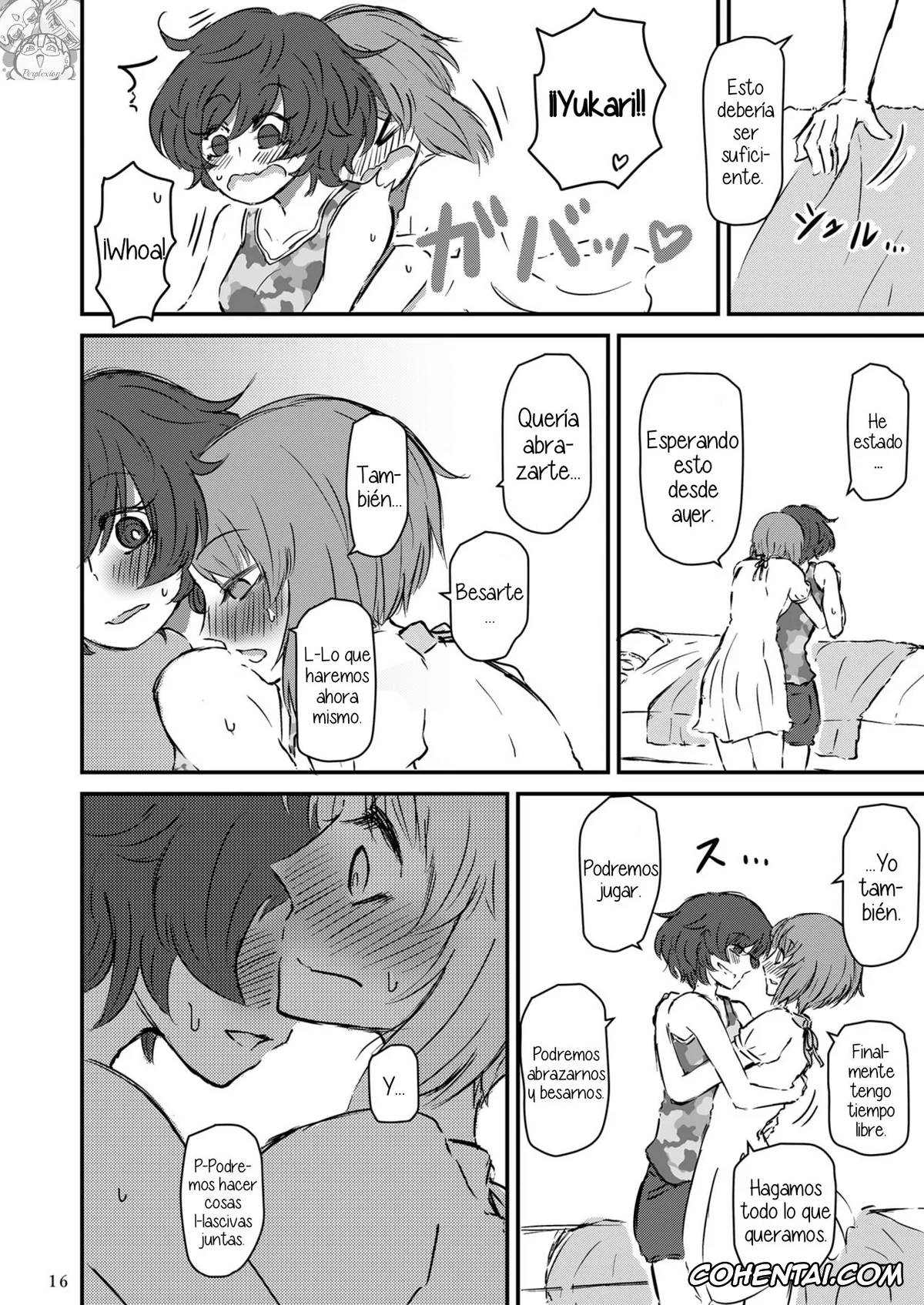 Girls und Panzer porno, Miho Nishizumi porno, Yukari Akiyama porno, Taikai ni Shizumu. (Girls und Panzer), pagina 17