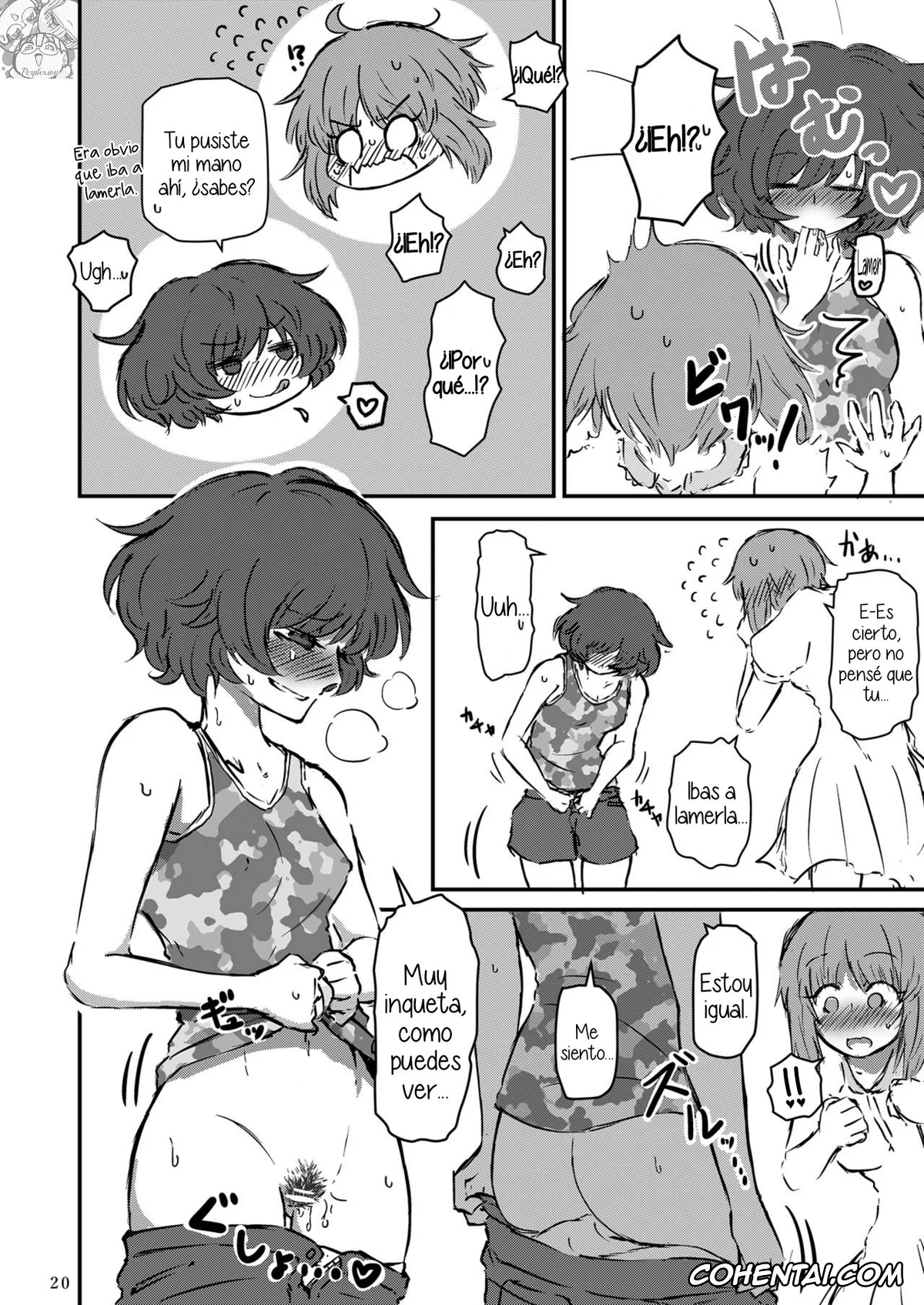 Girls und Panzer hentai, Miho Nishizumi hentai, Yukari Akiyama hentai, Taikai ni Shizumu. (Girls und Panzer), pagina 21