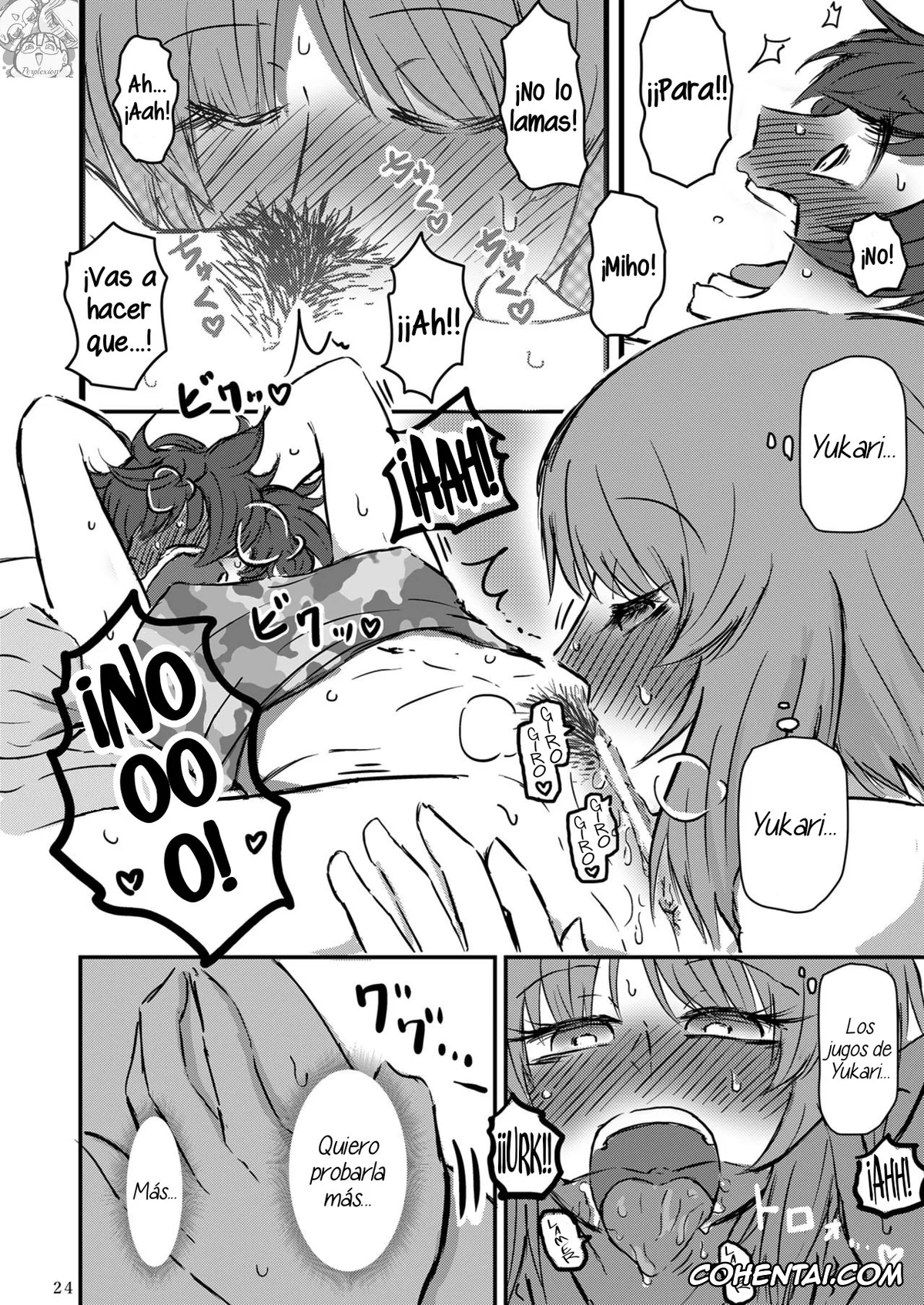 Girls und Panzer xxx, Miho Nishizumi xxx, Yukari Akiyama xxx, Taikai ni Shizumu. (Girls und Panzer), pagina 25