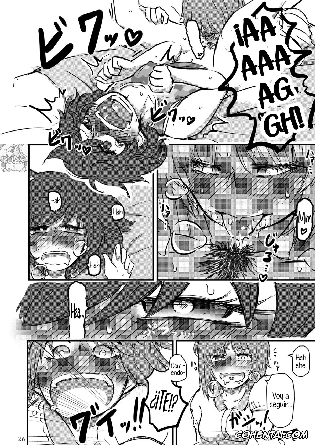 Girls und Panzer hentai, Miho Nishizumi hentai, Yukari Akiyama hentai, Taikai ni Shizumu. (Girls und Panzer), pagina 27