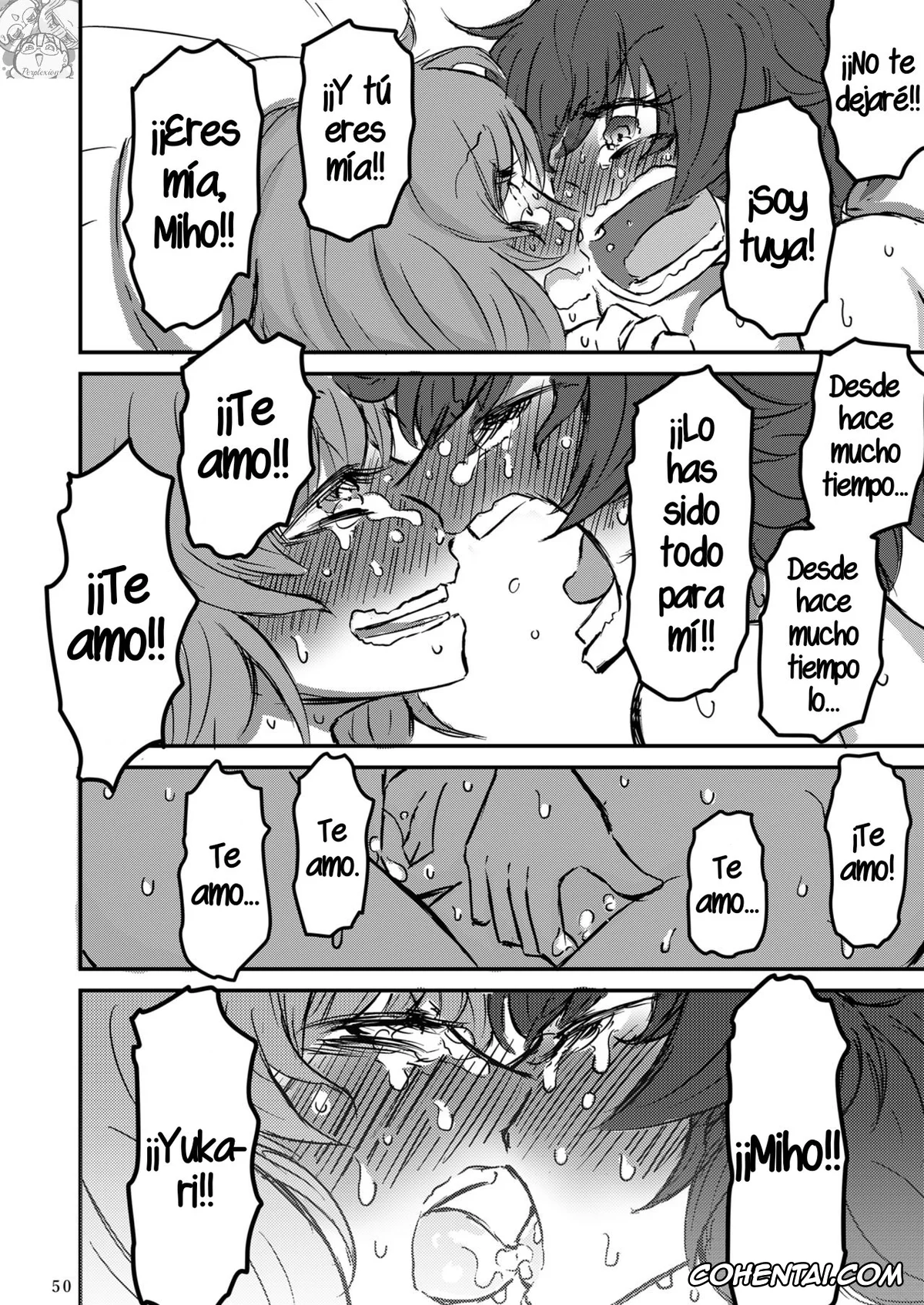 Girls und Panzer hentai, Miho Nishizumi hentai, Yukari Akiyama hentai, Taikai ni Shizumu. (Girls und Panzer), pagina 51