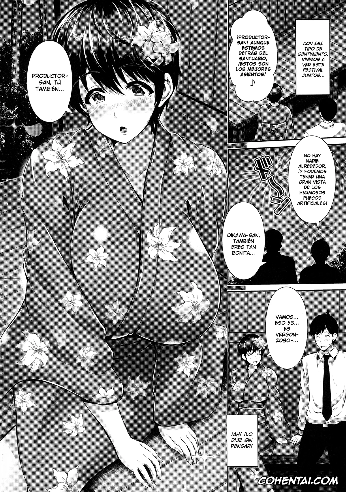 The iDOLM@STER xxx, Shizuku Oikawa xxx, Oikawa-san to Yukata to Oppai (THE IDOLM@STER CINDERELLA GIRLS), pagina 4