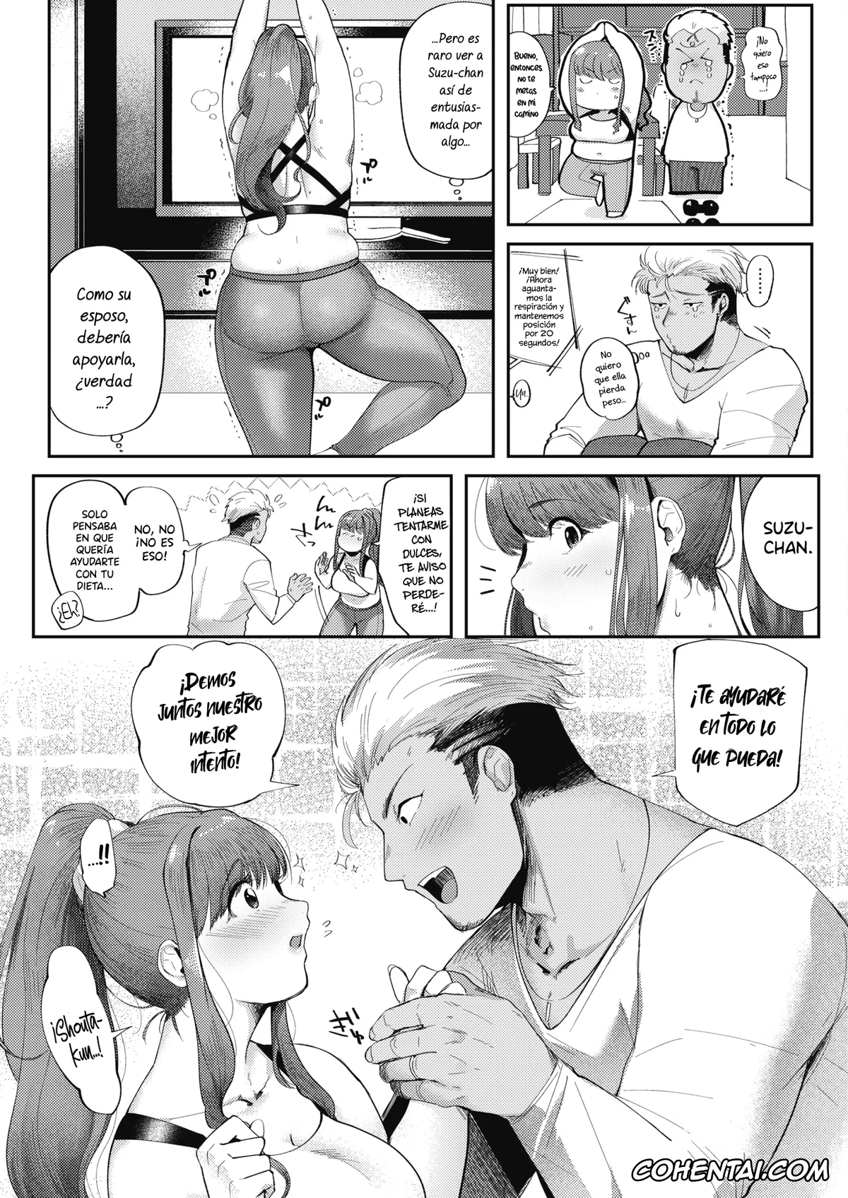 Revistas hentai, COMIC HOTMILK hentai, Love Wife Suzu-chan (COMIC HOTMILK 2018-04), pagina 3