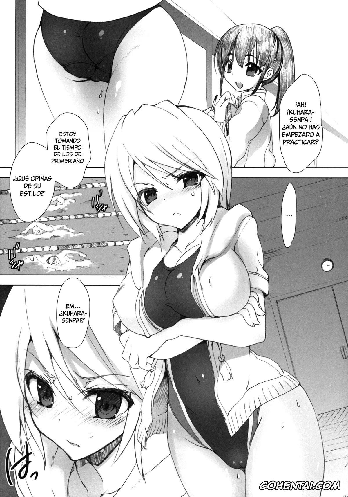 Original porno, Gakkou de Seishun! ~Doukyuusei mo Issho~ 6, pagina 5