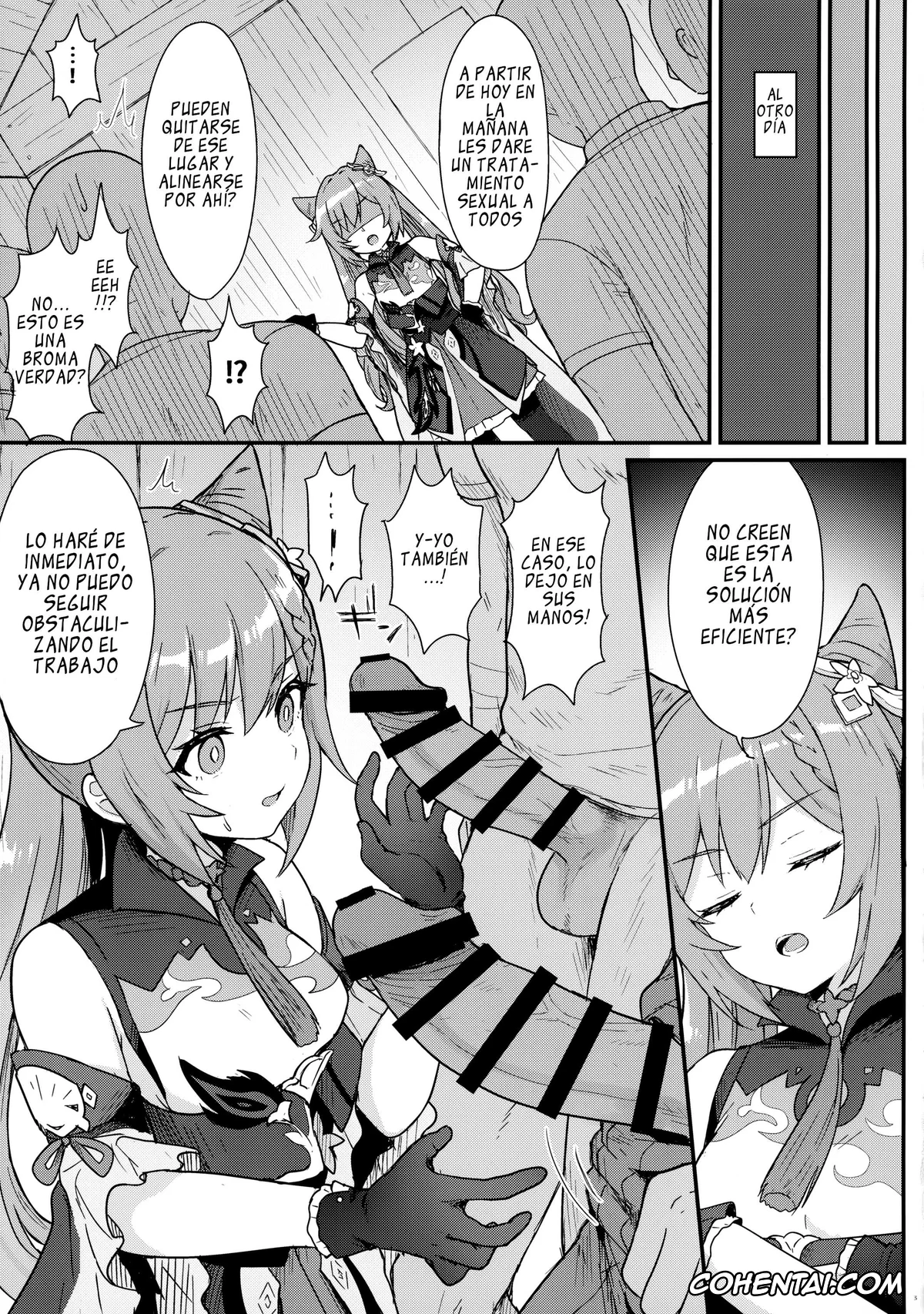 Genshin Impact xxx, Keqing xxx, Keqing-chan ga Buka o Shigoki Makuru Hon (Genshin Impact), pagina 4