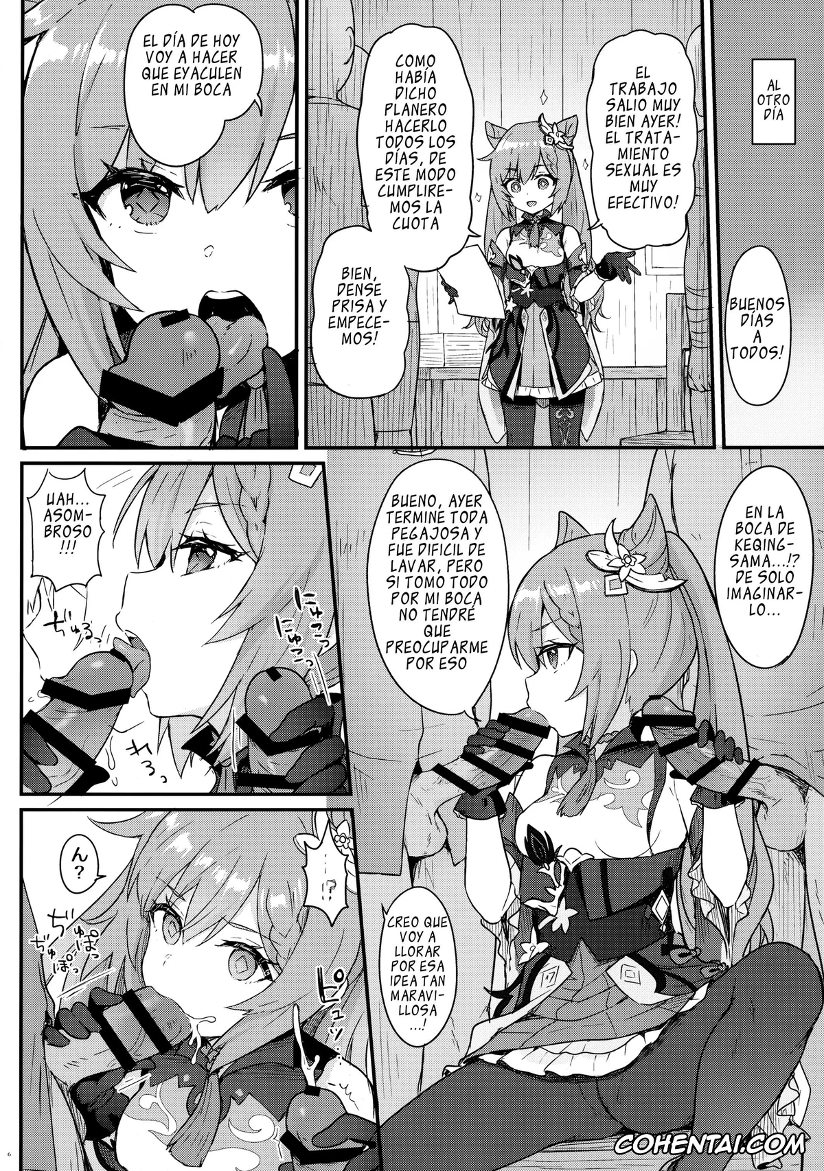 Genshin Impact xxx, Keqing xxx, Keqing-chan ga Buka o Shigoki Makuru Hon (Genshin Impact), pagina 7