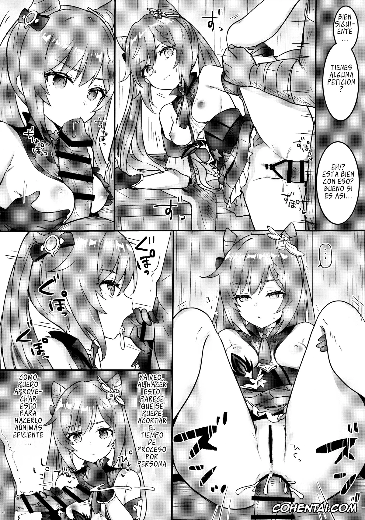 Genshin Impact xxx, Keqing xxx, Keqing-chan ga Buka o Shigoki Makuru Hon (Genshin Impact), pagina 13