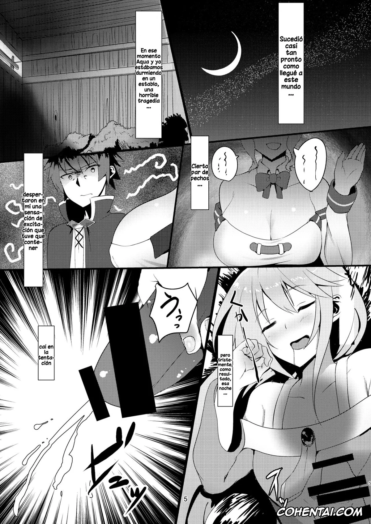 Kono Subarashii Sekai ni Syukufuku o! porno, Aqua porno, Kazuma Satou porno, Kono Subarashii Megami kara Syukufuku o! (Kono Subarashii Sekai ni Syukufuku o!), pagina 5