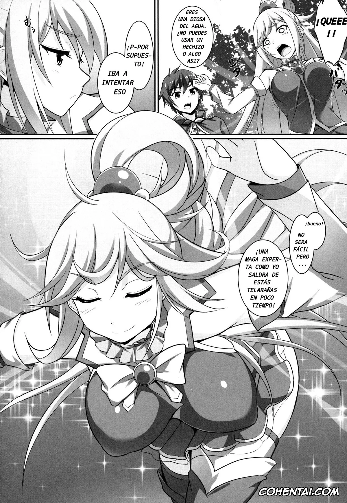 Kono Subarashii Sekai ni Syukufuku o! xxx, Aqua xxx, Kazuma Satou xxx, Mizu no Megami-sama no Junan (Kono Subarashii Sekai ni Syukufuku o!), pagina 4