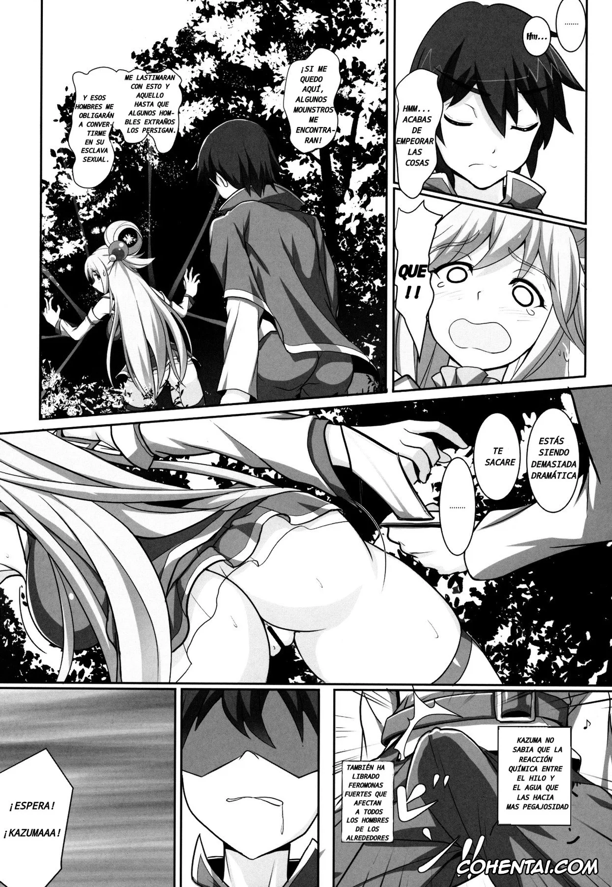 Kono Subarashii Sekai ni Syukufuku o! porno, Aqua porno, Kazuma Satou porno, Mizu no Megami-sama no Junan (Kono Subarashii Sekai ni Syukufuku o!), pagina 5