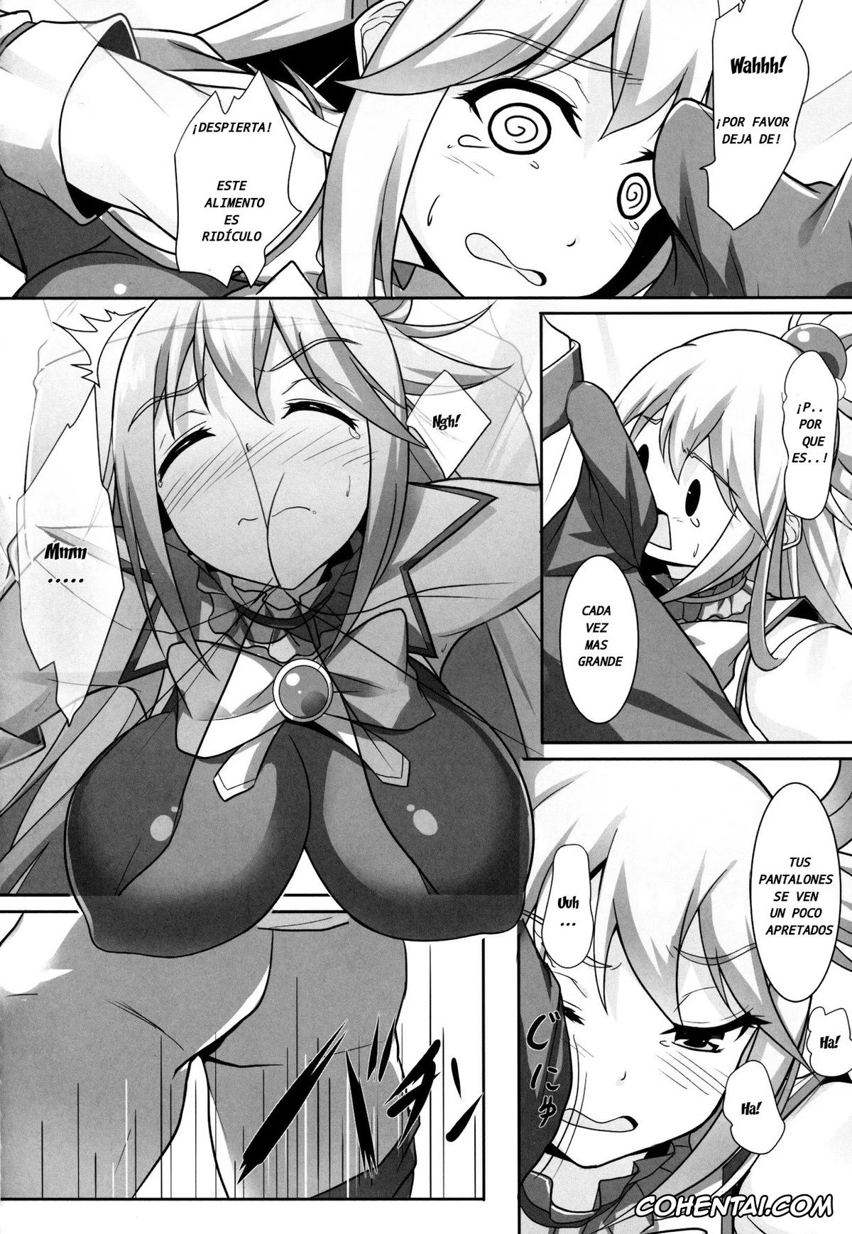 Kono Subarashii Sekai ni Syukufuku o! porno, Aqua porno, Kazuma Satou porno, Mizu no Megami-sama no Junan (Kono Subarashii Sekai ni Syukufuku o!), pagina 8