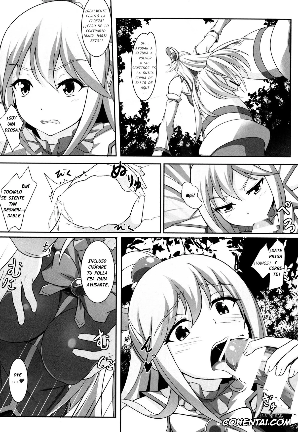 Kono Subarashii Sekai ni Syukufuku o! porno, Aqua porno, Kazuma Satou porno, Mizu no Megami-sama no Junan (Kono Subarashii Sekai ni Syukufuku o!), pagina 11