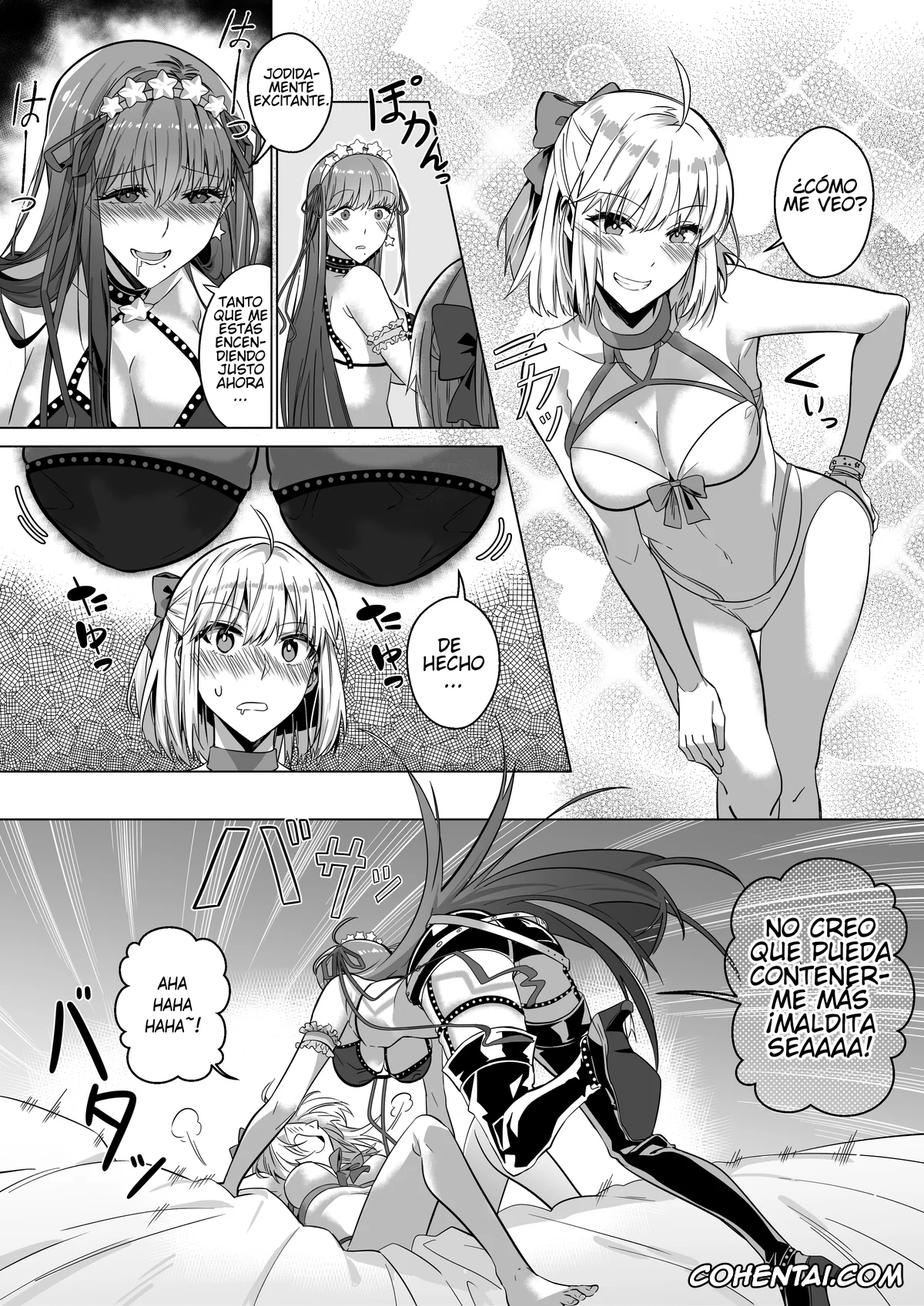 Azur Lane hentai, Fate/Grand Order hentai, Sono Karada, Omochikaeri de, pagina 18