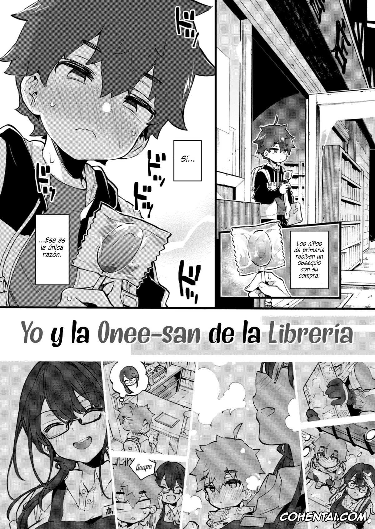 Original porno, Boku to Shoten no Onee-san, pagina 5