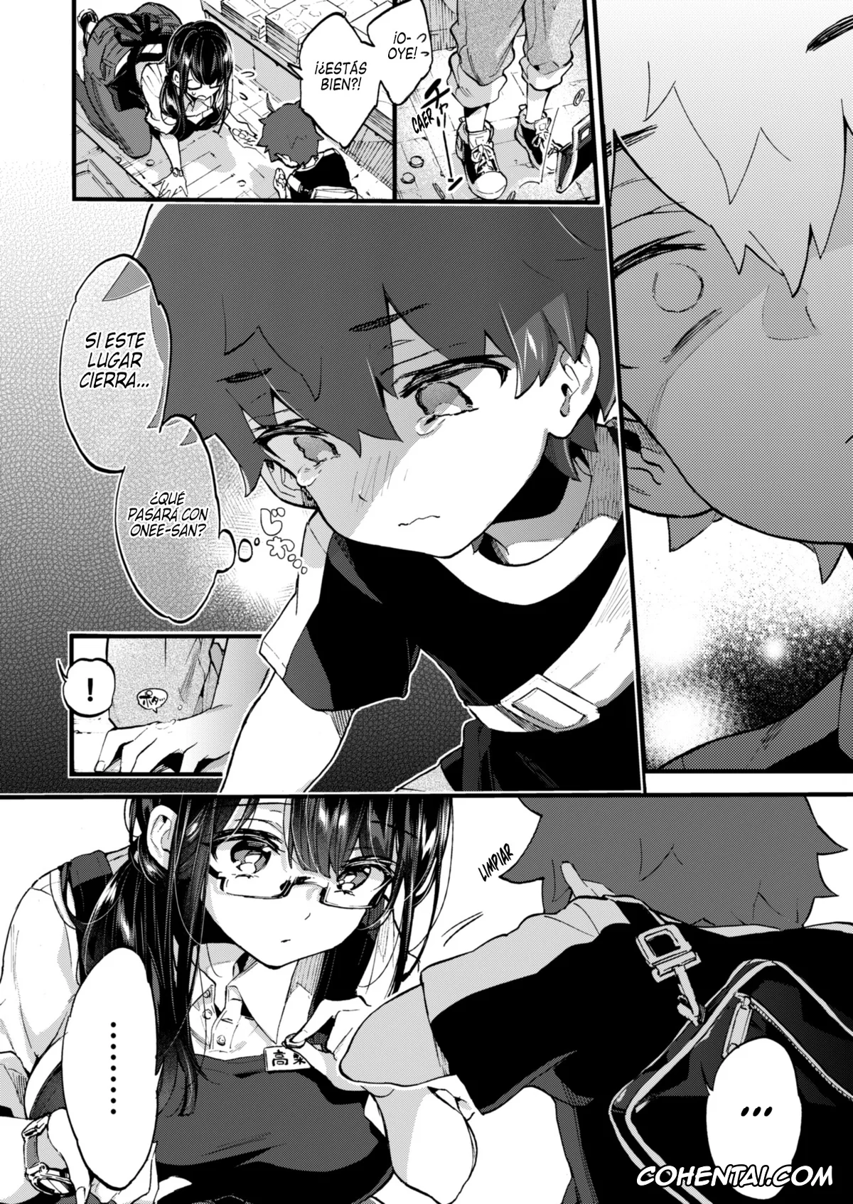 Original xxx, Boku to Shoten no Onee-san, pagina 7