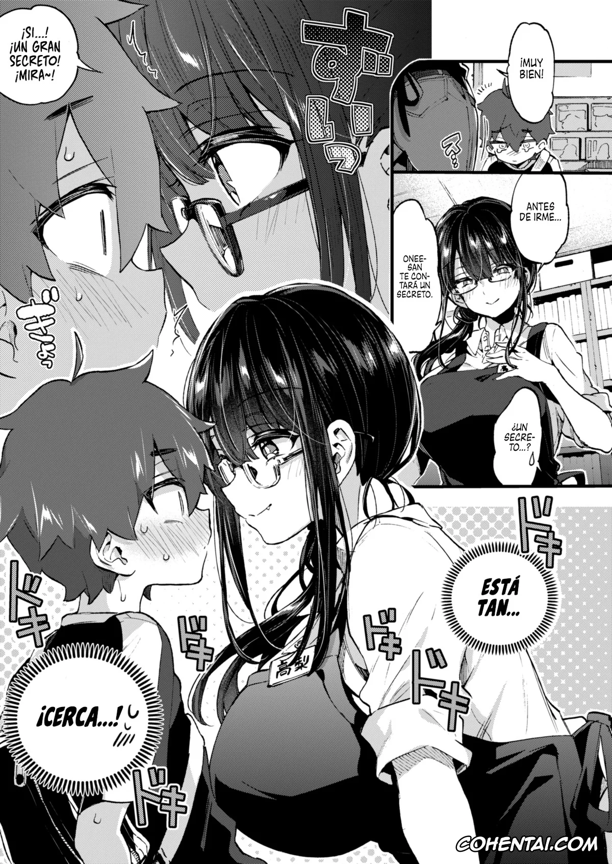 Original porno, Boku to Shoten no Onee-san, pagina 8