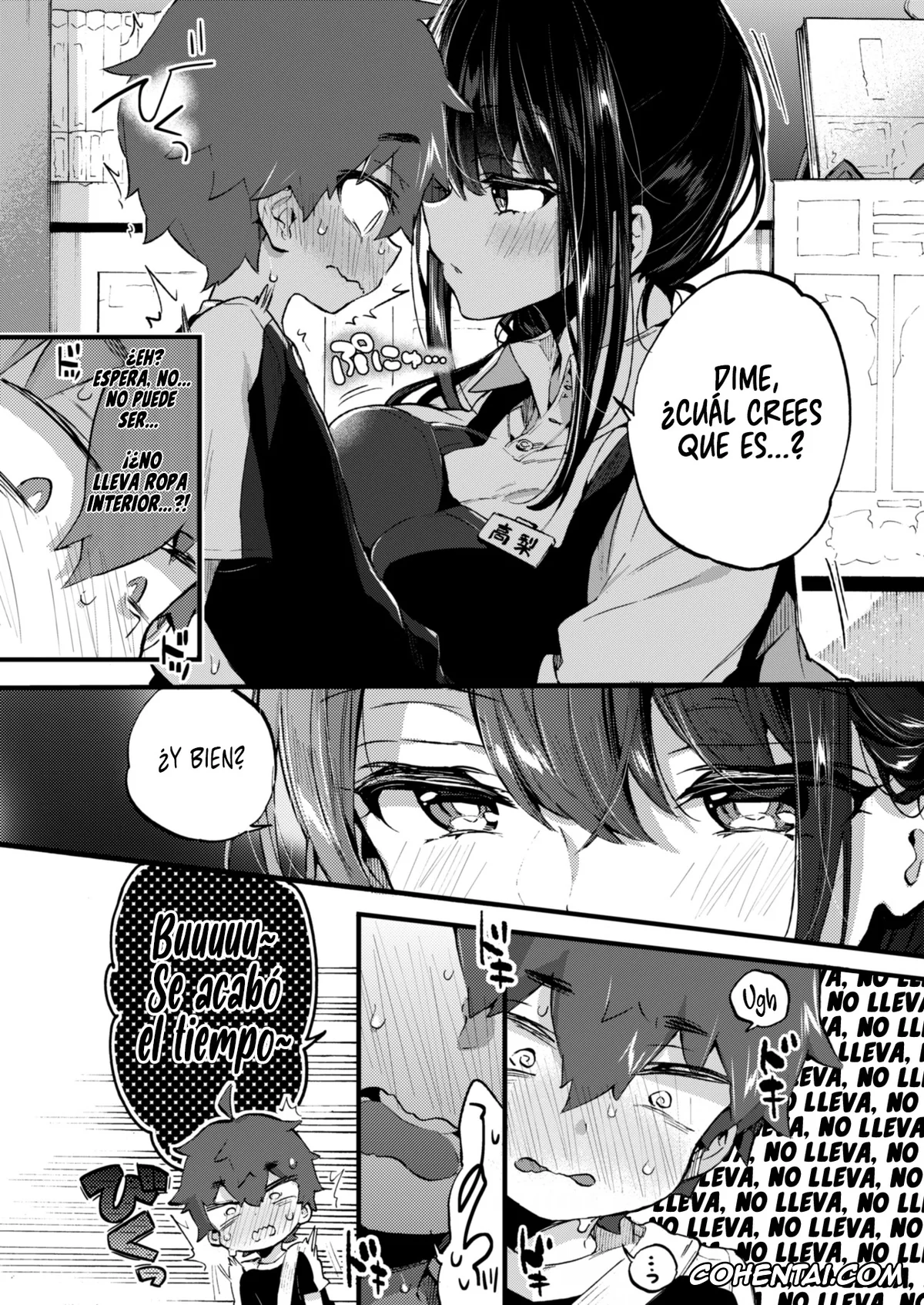 Original xxx, Boku to Shoten no Onee-san, pagina 10