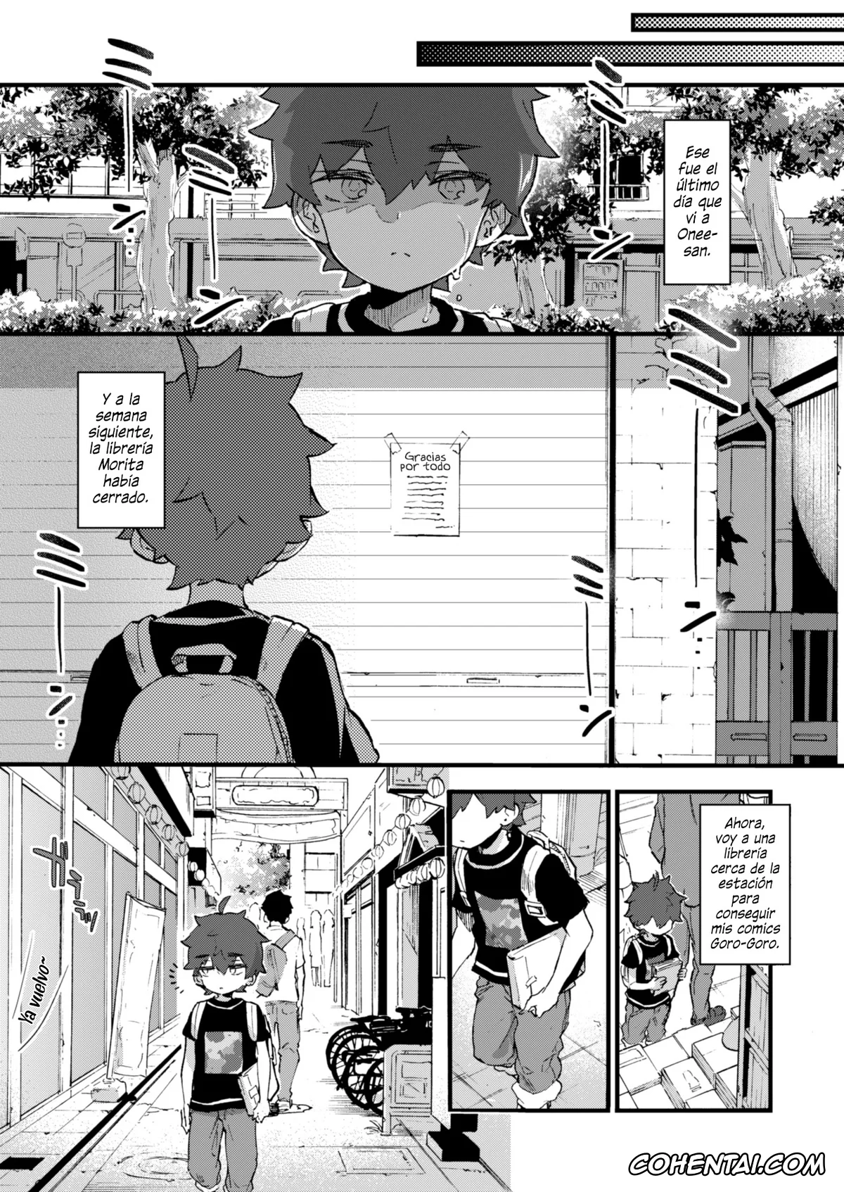 Original xxx, Boku to Shoten no Onee-san, pagina 28
