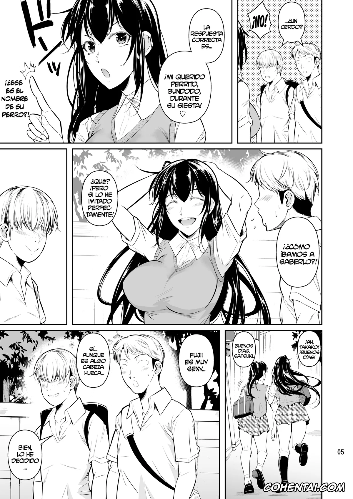 Original hentai, Sokushitsu x Sokuhame Gakuen, pagina 6