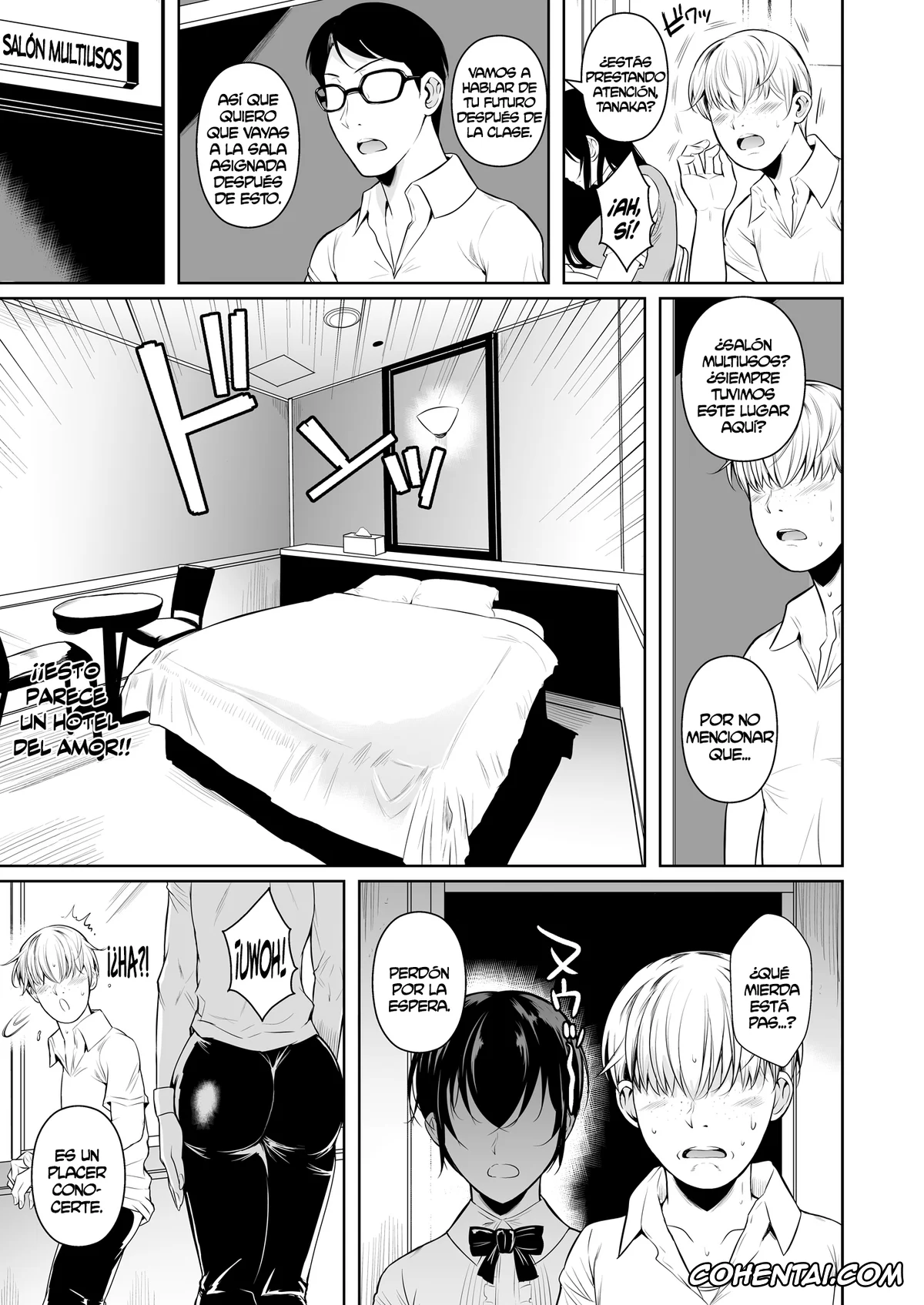 Original porno, Sokushitsu x Sokuhame Gakuen, pagina 8