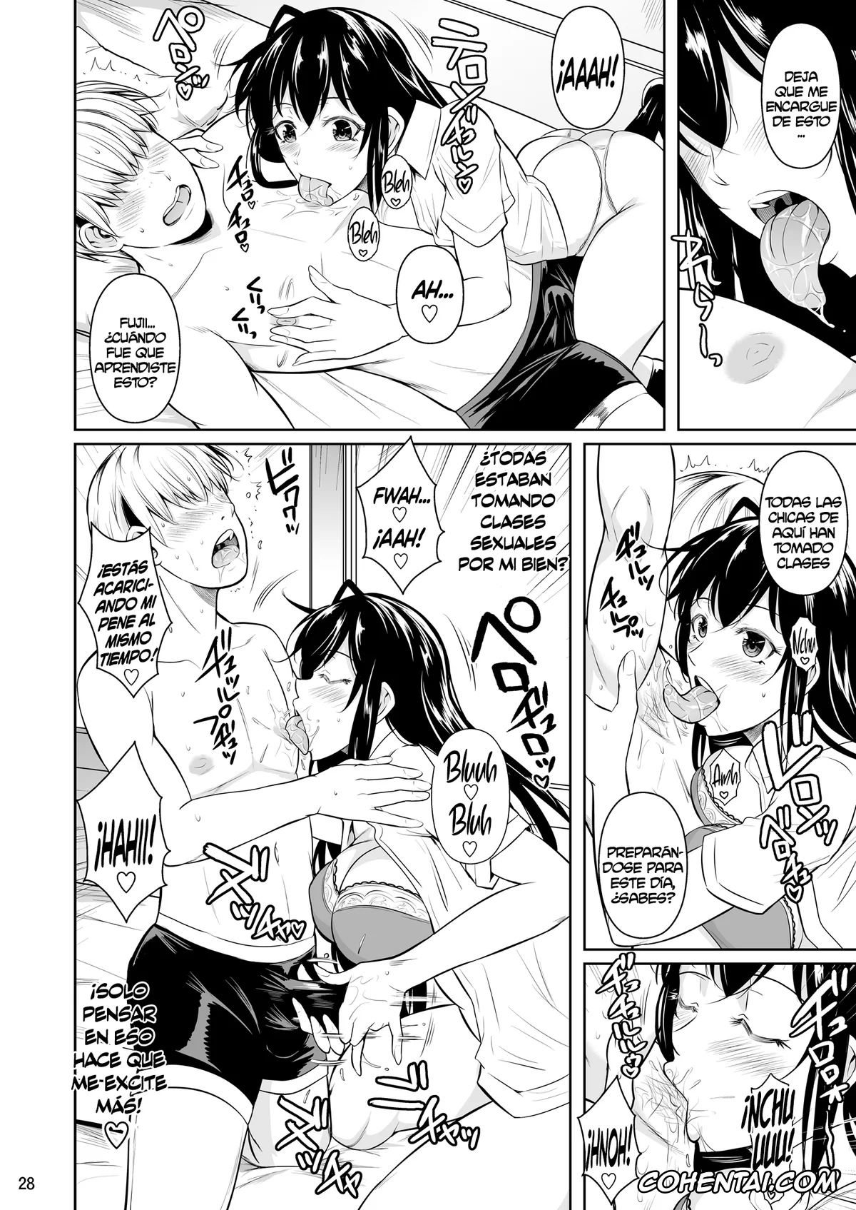 Original porno, Sokushitsu x Sokuhame Gakuen, pagina 29