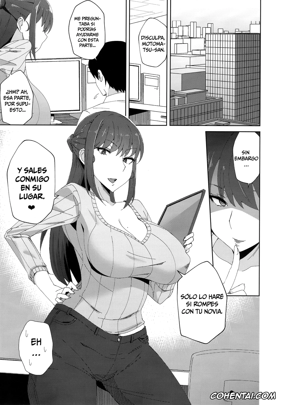 Original xxx, Shitsuyou ni Ima no Kanojo to Wakare Saseyou to Shite Kuru Senpai (28), pagina 4