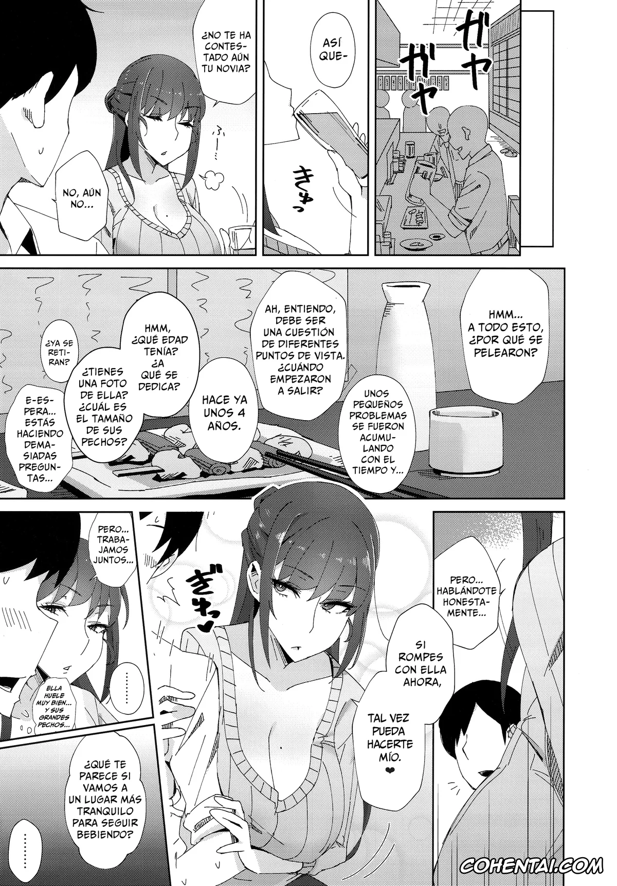 Original hentai, Shitsuyou ni Ima no Kanojo to Wakare Saseyou to Shite Kuru Senpai (28), pagina 6