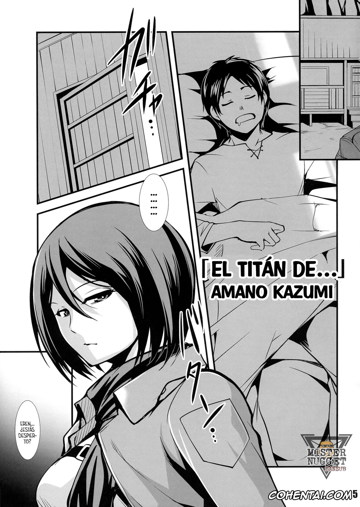 Shingeki No Kyojin | Attack On Titan porno, Eren Jaeger porno, Mikasa Ackerman porno, Shingeki no… (Shuukan Nikubanare San) (Shingeki no Kyojin), pagina 5