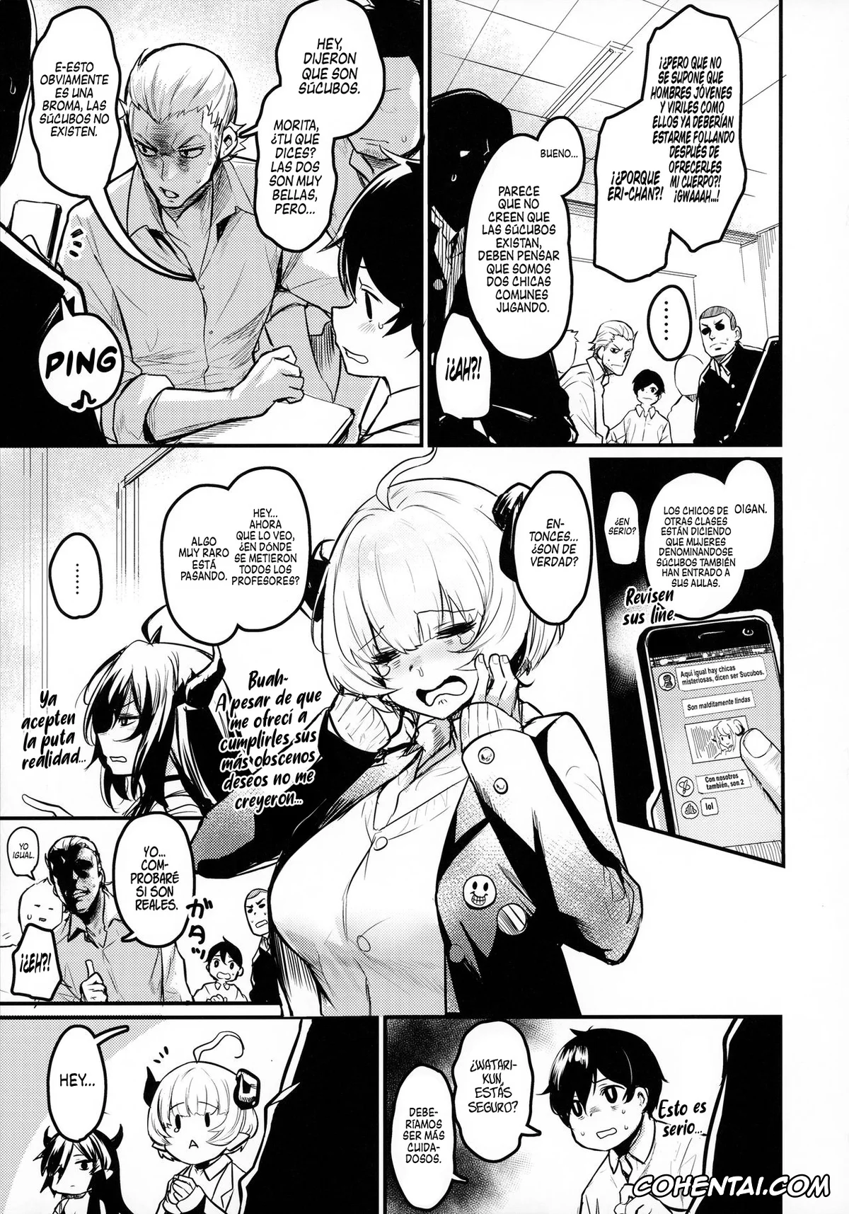 Original xxx, Gakkou ni Succubus ga Kita!, pagina 4