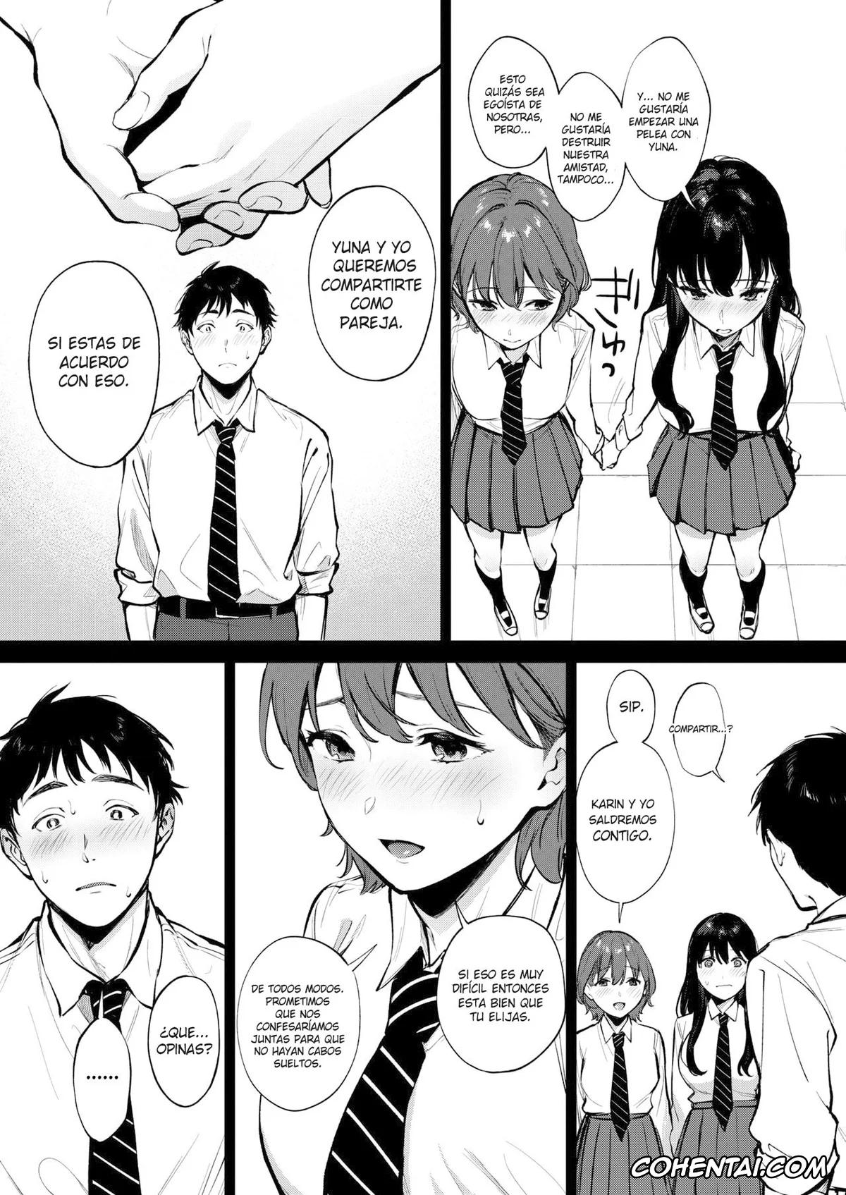 Revistas hentai, COMIC HOTMILK hentai, Share Loveru Zenpen (COMIC HOTMILK 2021-01), pagina 3
