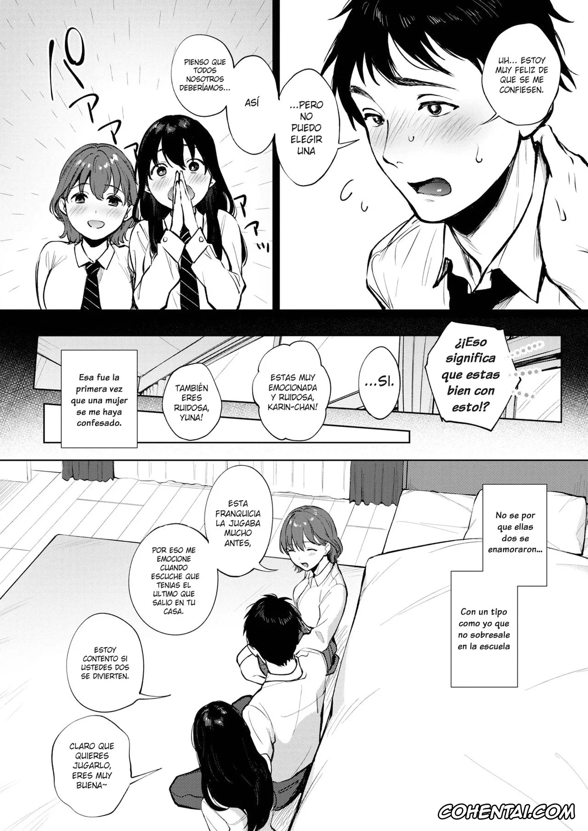 Revistas xxx, COMIC HOTMILK xxx, Share Loveru Zenpen (COMIC HOTMILK 2021-01), pagina 4