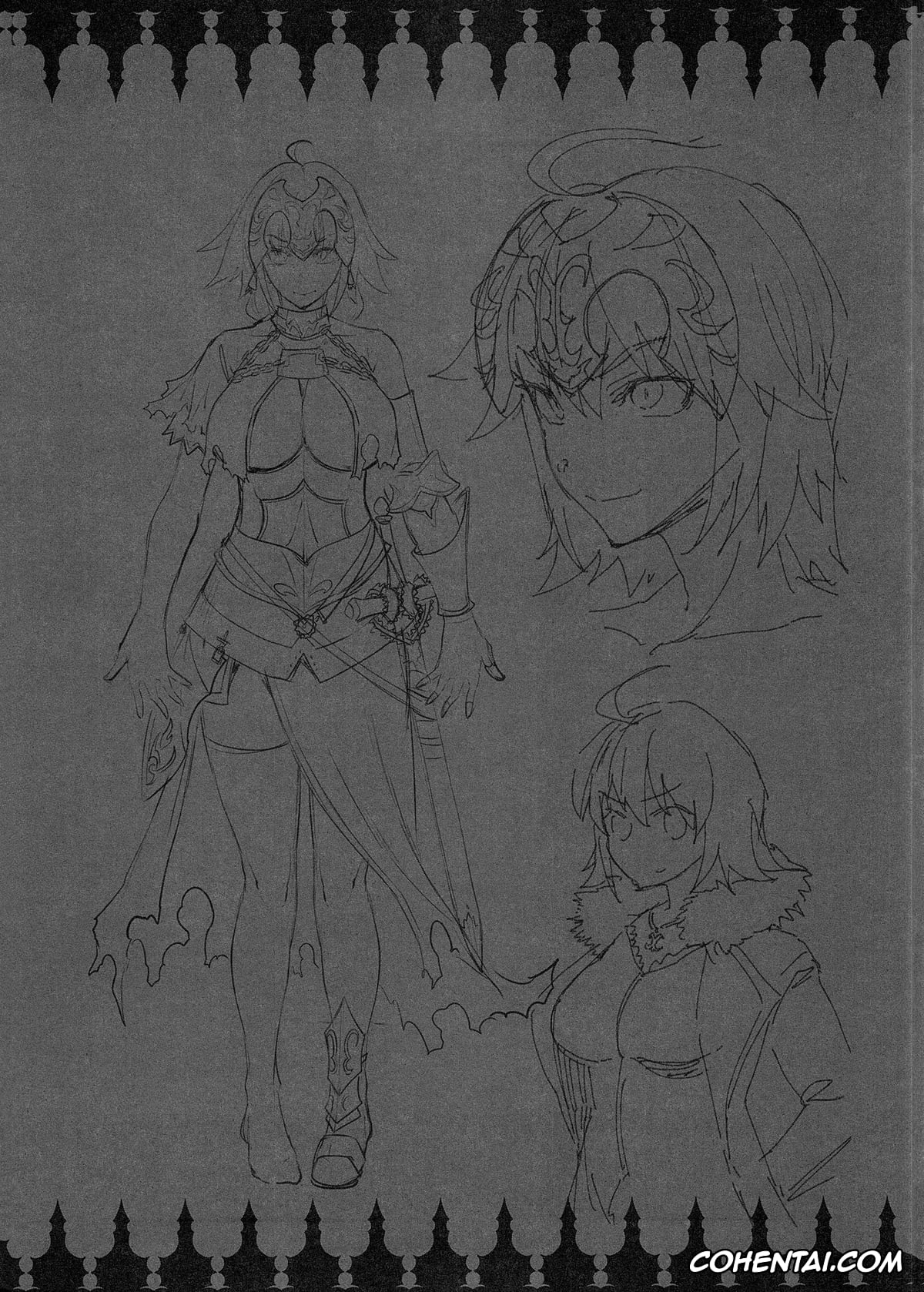 Girls und Panzer xxx, Fate/Grand Order xxx, Darjeeling xxx, Jeanne Alter xxx, Jeanne DArc xxx, JxJ (Fate/Grand Order, Girls und Panzer), pagina 46
