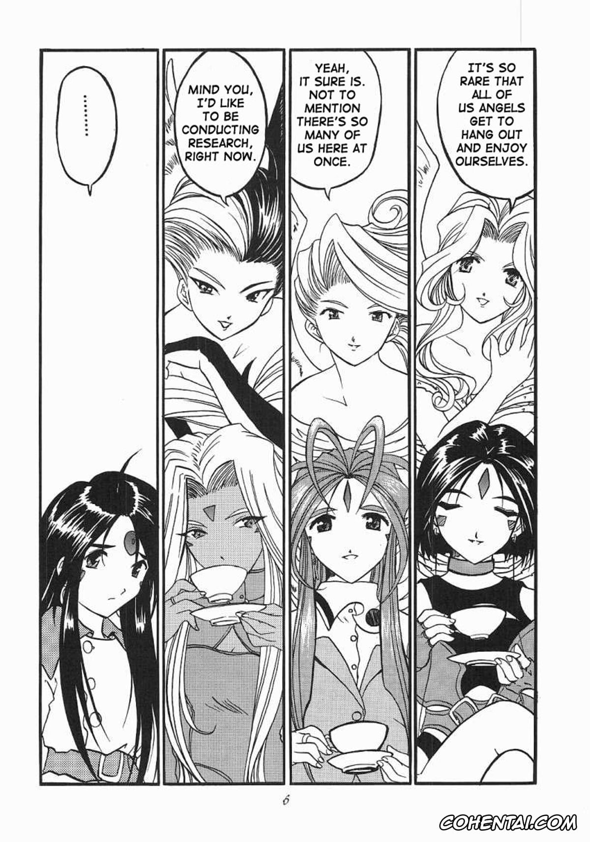 Ah My Goddess | Aa Megami-sama porno, Belldandy porno, Peorth porno, Urd porno, Ah! Megamigui-sama! (Ah! My Goddess), pagina 5