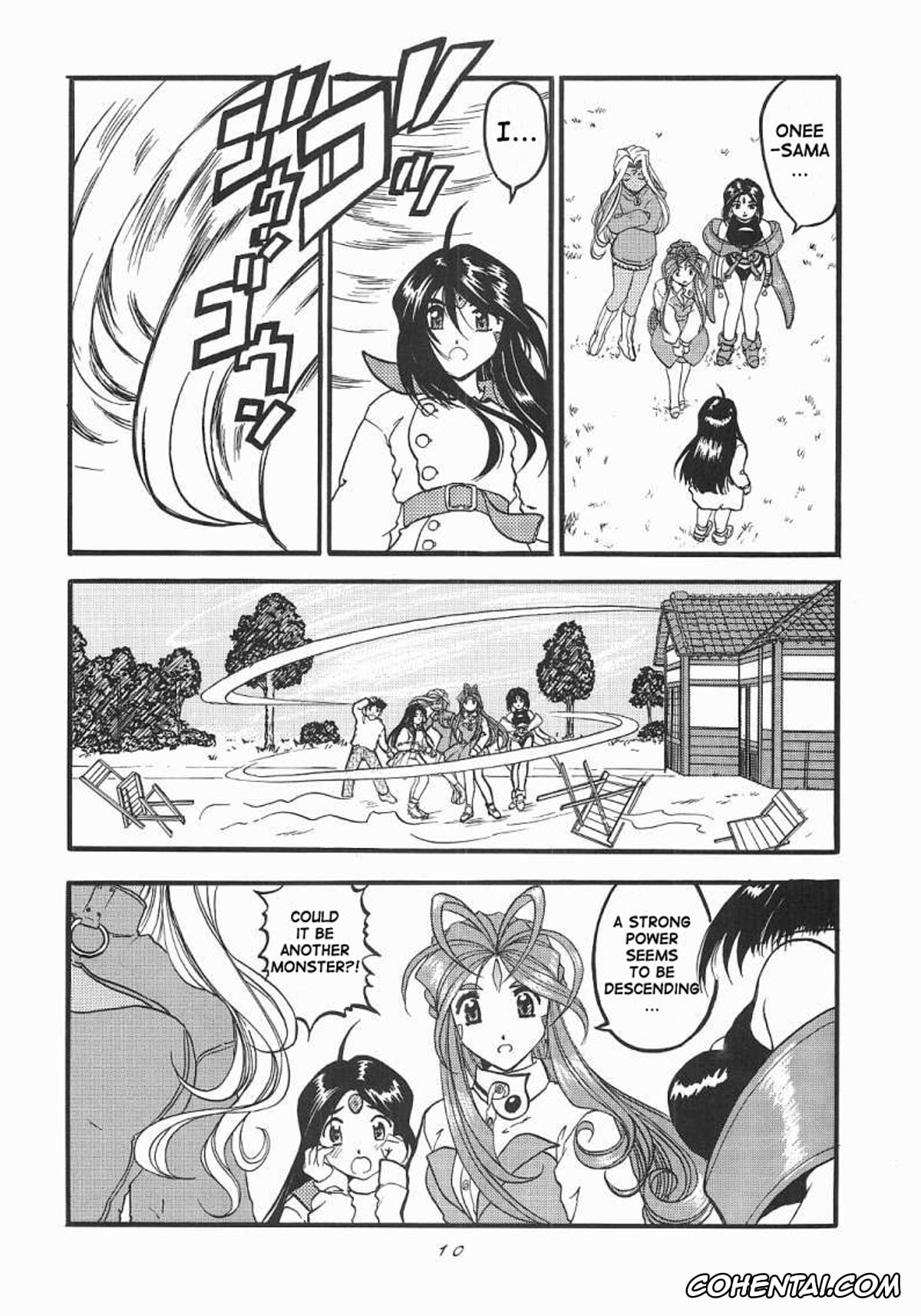 Ah My Goddess | Aa Megami-sama hentai, Belldandy hentai, Peorth hentai, Urd hentai, Ah! Megamigui-sama! (Ah! My Goddess), pagina 9
