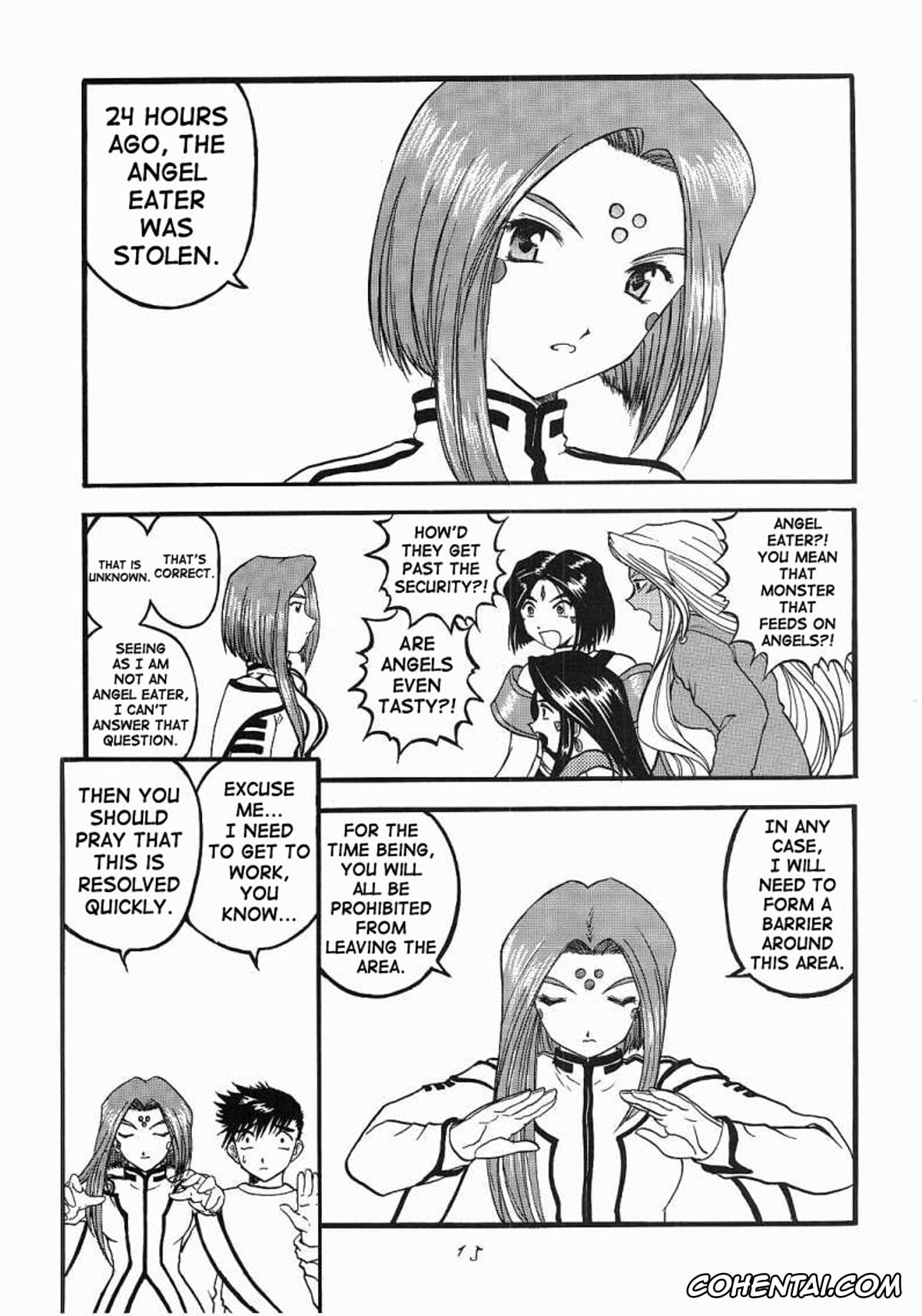 Ah My Goddess | Aa Megami-sama porno, Belldandy porno, Peorth porno, Urd porno, Ah! Megamigui-sama! (Ah! My Goddess), pagina 14