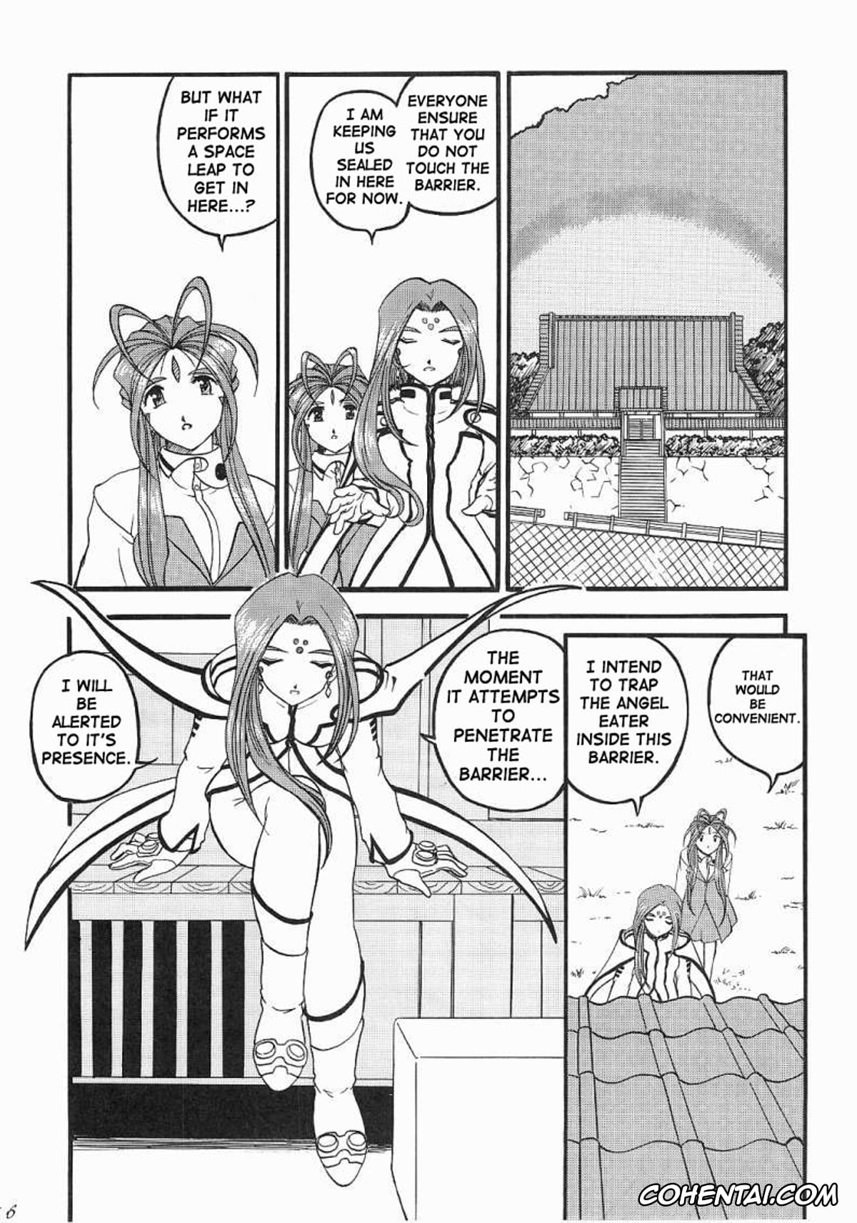 Ah My Goddess | Aa Megami-sama hentai, Belldandy hentai, Peorth hentai, Urd hentai, Ah! Megamigui-sama! (Ah! My Goddess), pagina 15