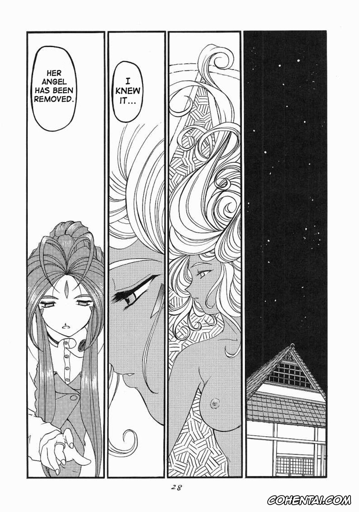 Ah My Goddess | Aa Megami-sama hentai, Belldandy hentai, Peorth hentai, Urd hentai, Ah! Megamigui-sama! (Ah! My Goddess), pagina 27