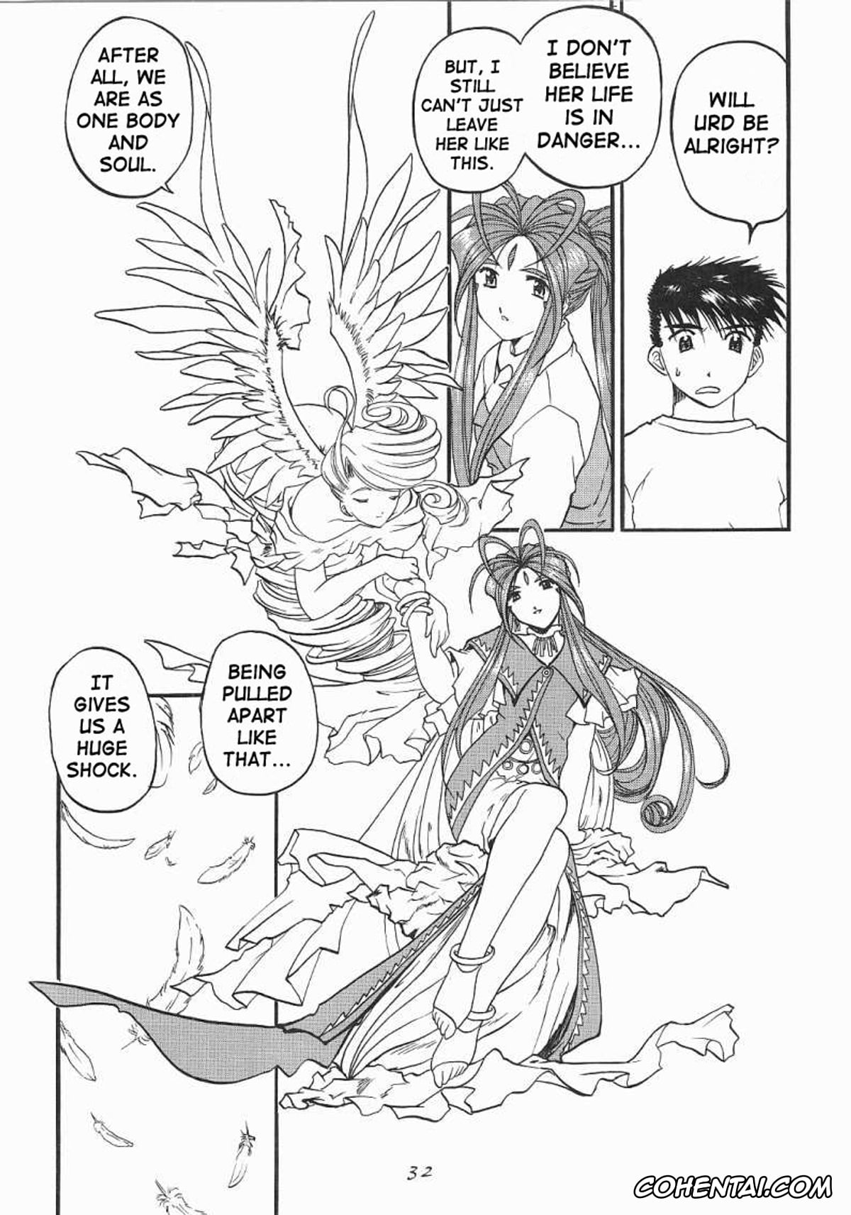 Ah My Goddess | Aa Megami-sama xxx, Belldandy xxx, Peorth xxx, Urd xxx, Ah! Megamigui-sama! (Ah! My Goddess), pagina 31